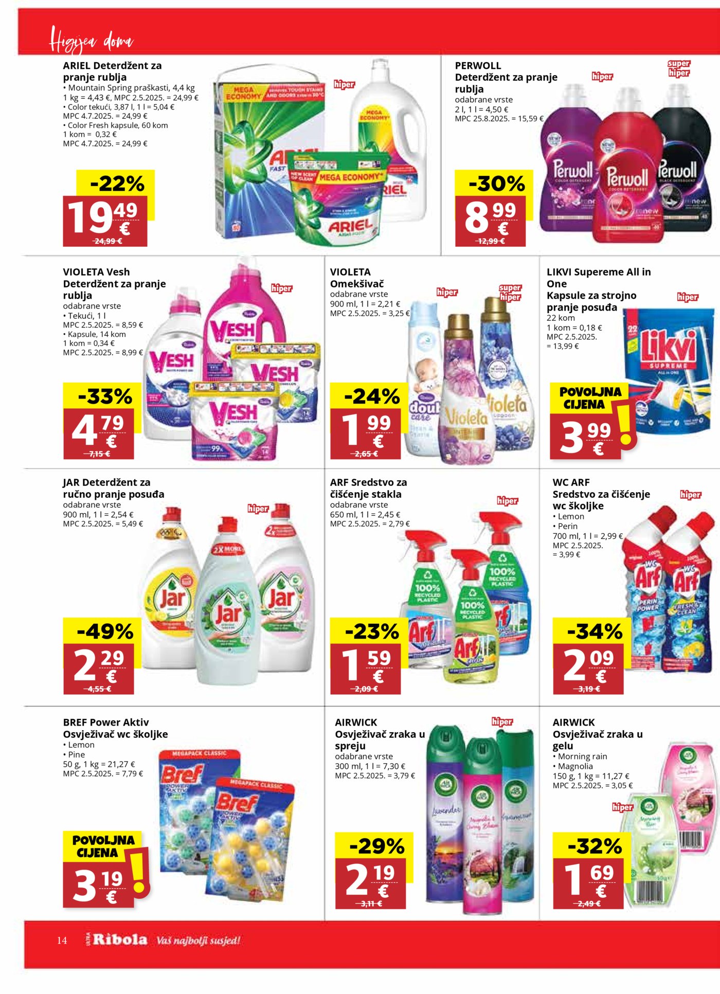 Ribola katalog Akcija 29.10. - 04.11.2025