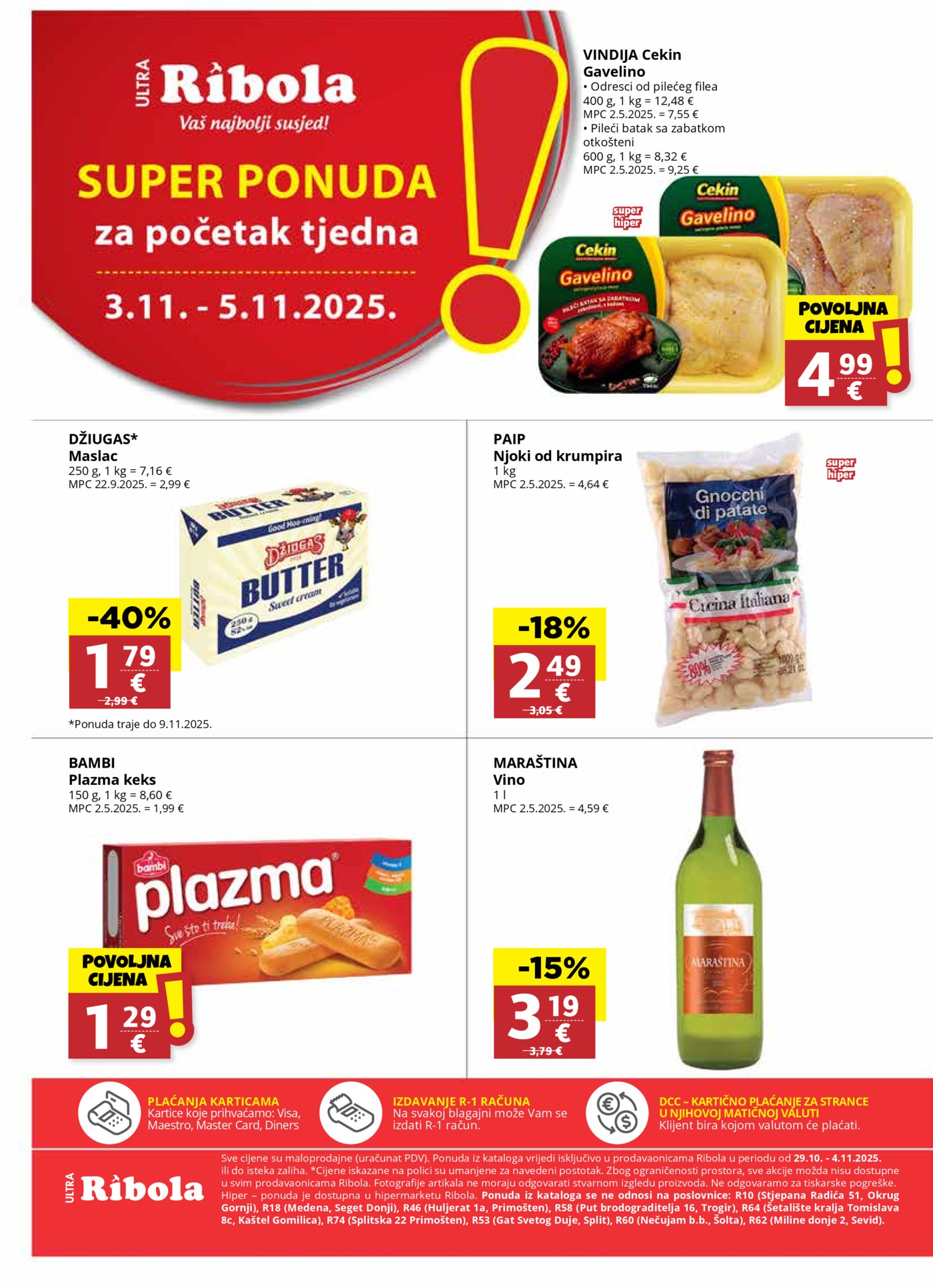 Ribola katalog Akcija 29.10. - 04.11.2025