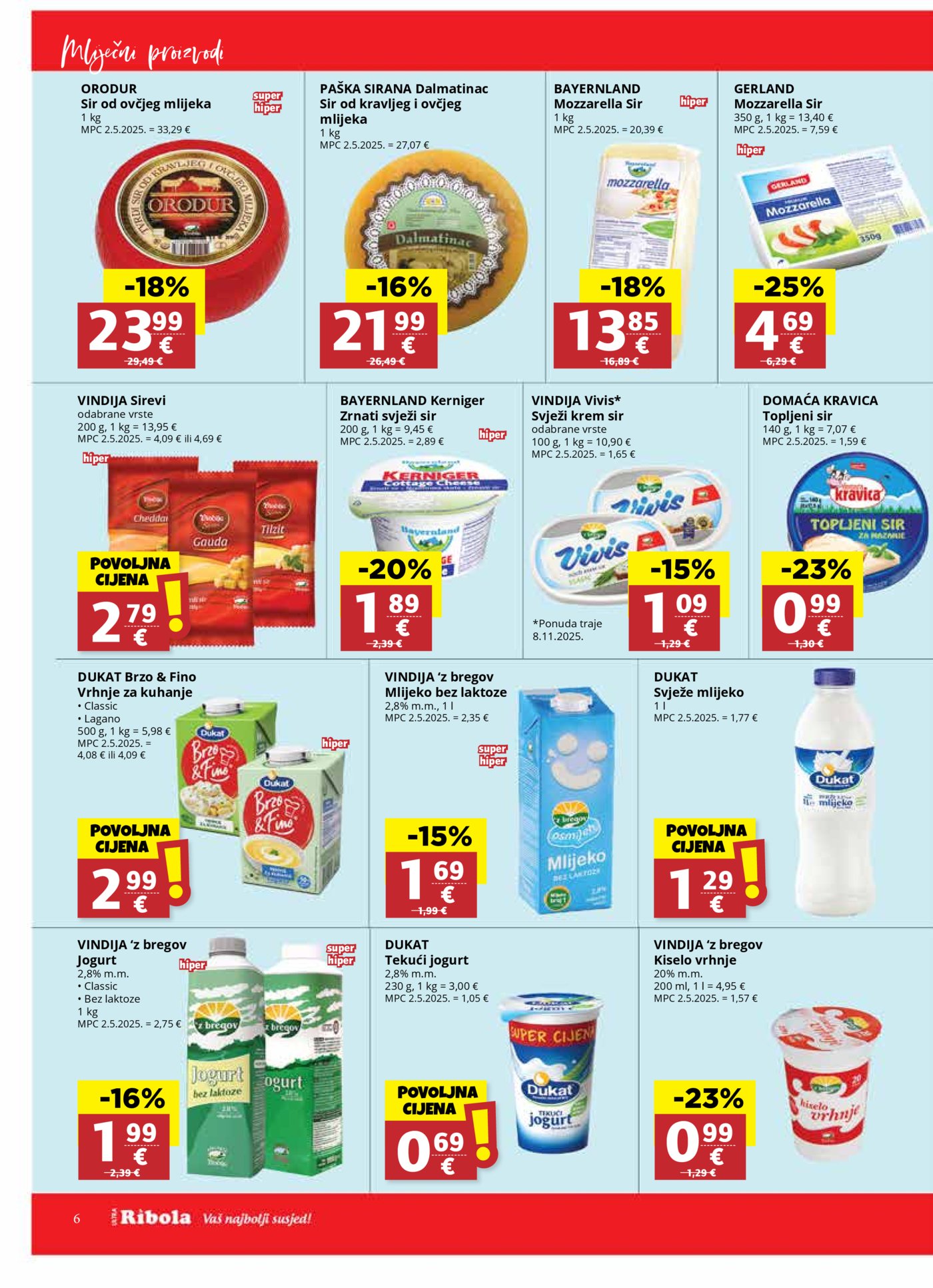 Ribola katalog Akcija 29.10. - 04.11.2025