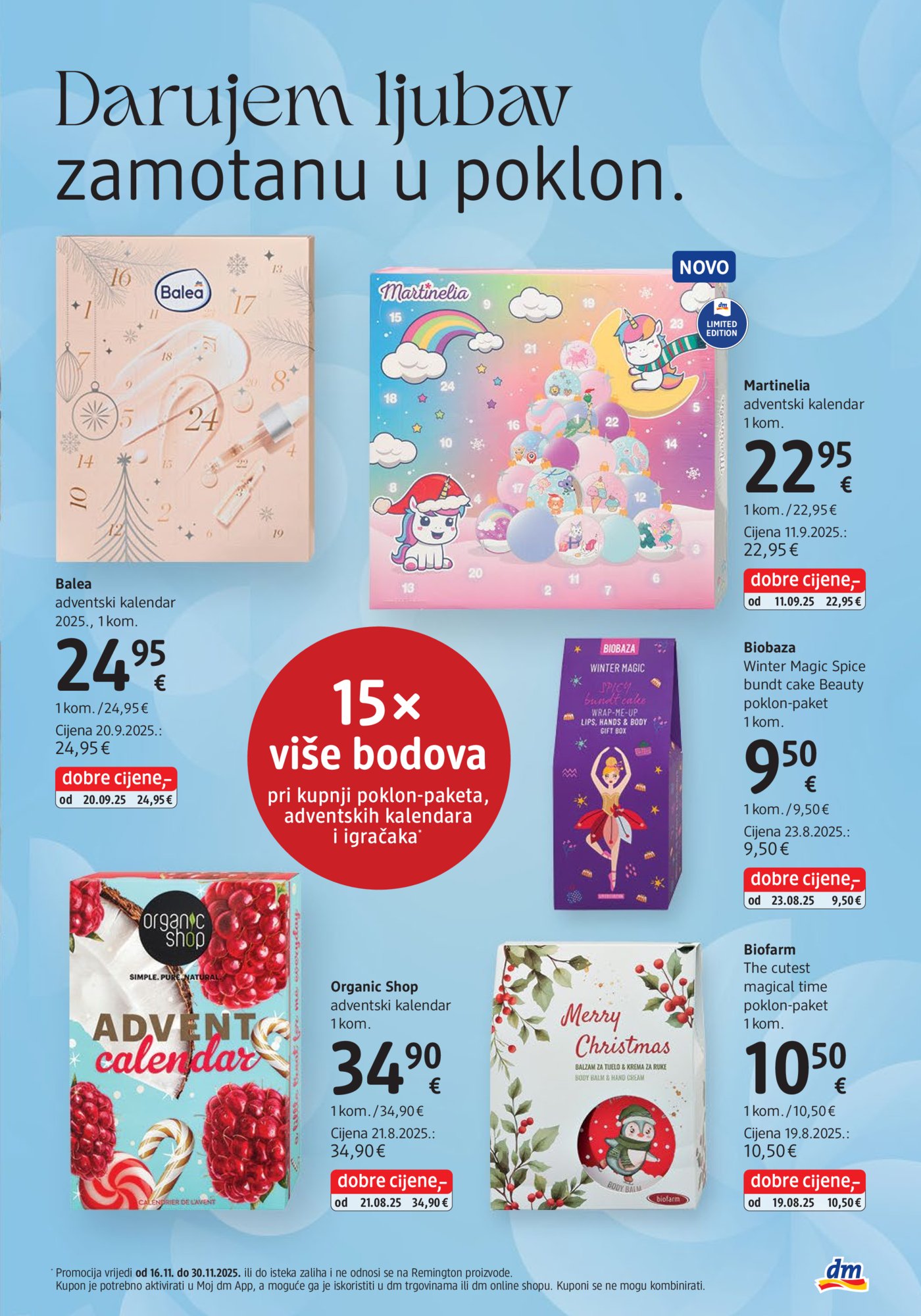 dm katalog Akcija 16.11. - 30.11.2025.