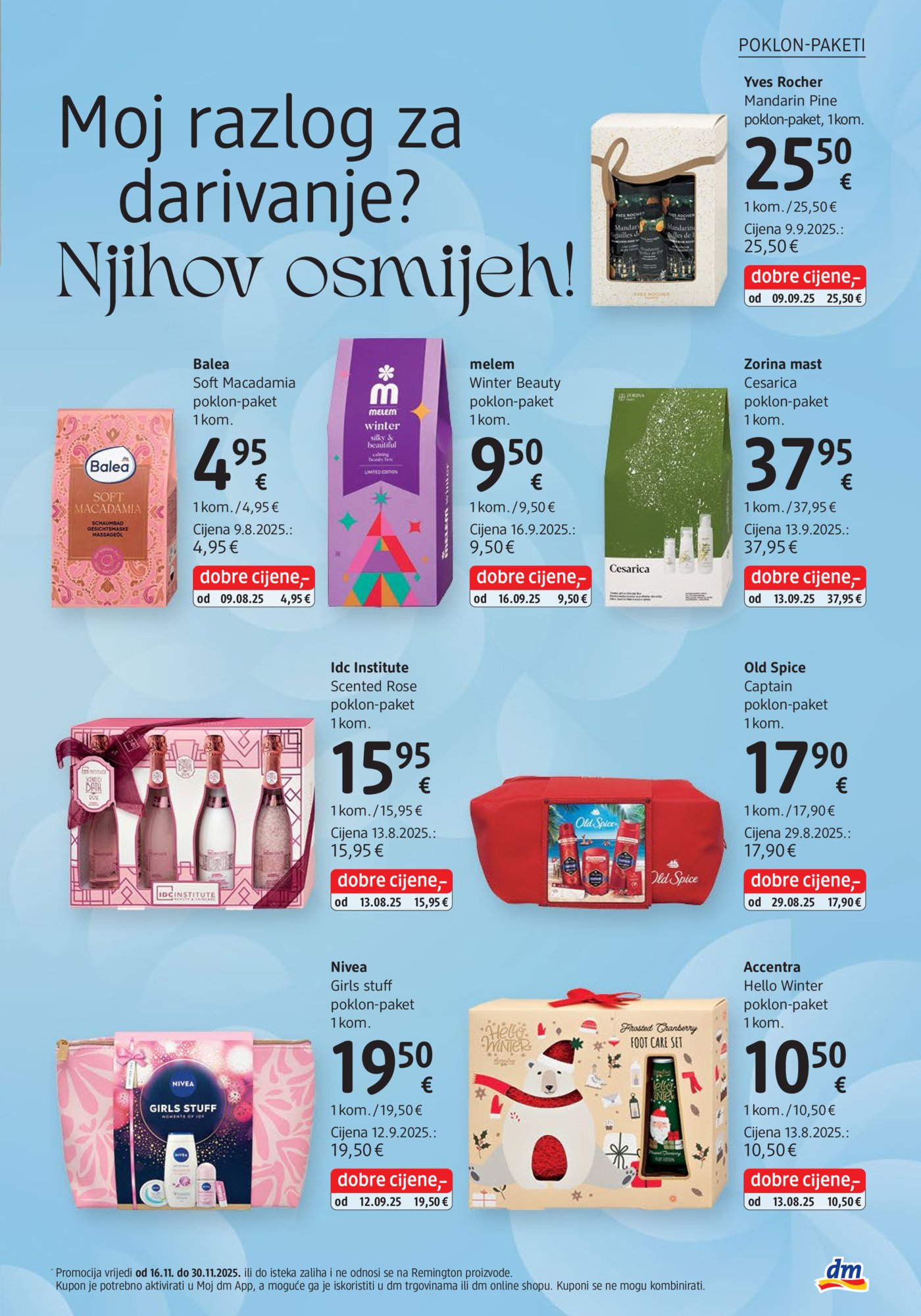 dm katalog Akcija 16.11. - 30.11.2025.