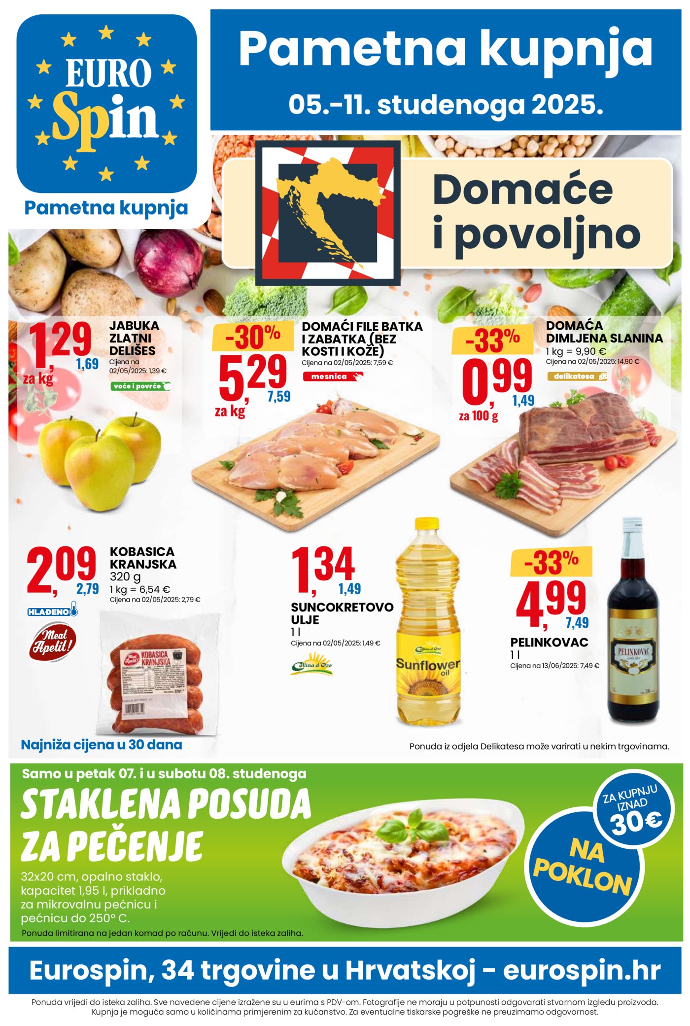 Eurospin katalog Pametna kupnja 05.11. - 11.11.2025.