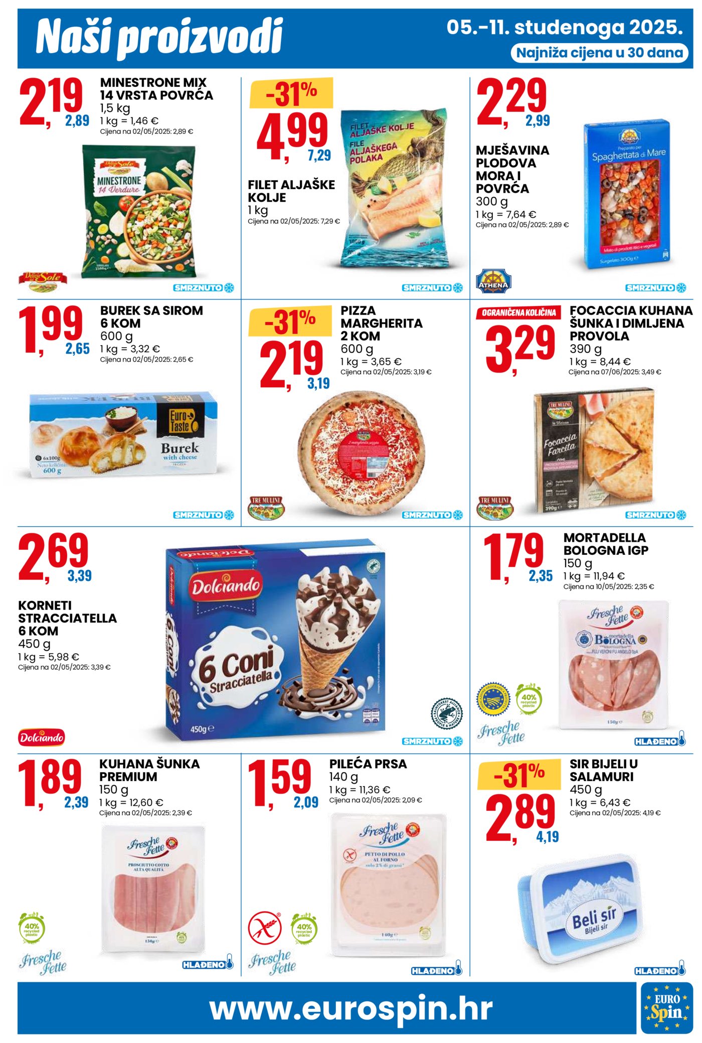 Eurospin katalog Pametna kupnja 05.11. - 11.11.2025.