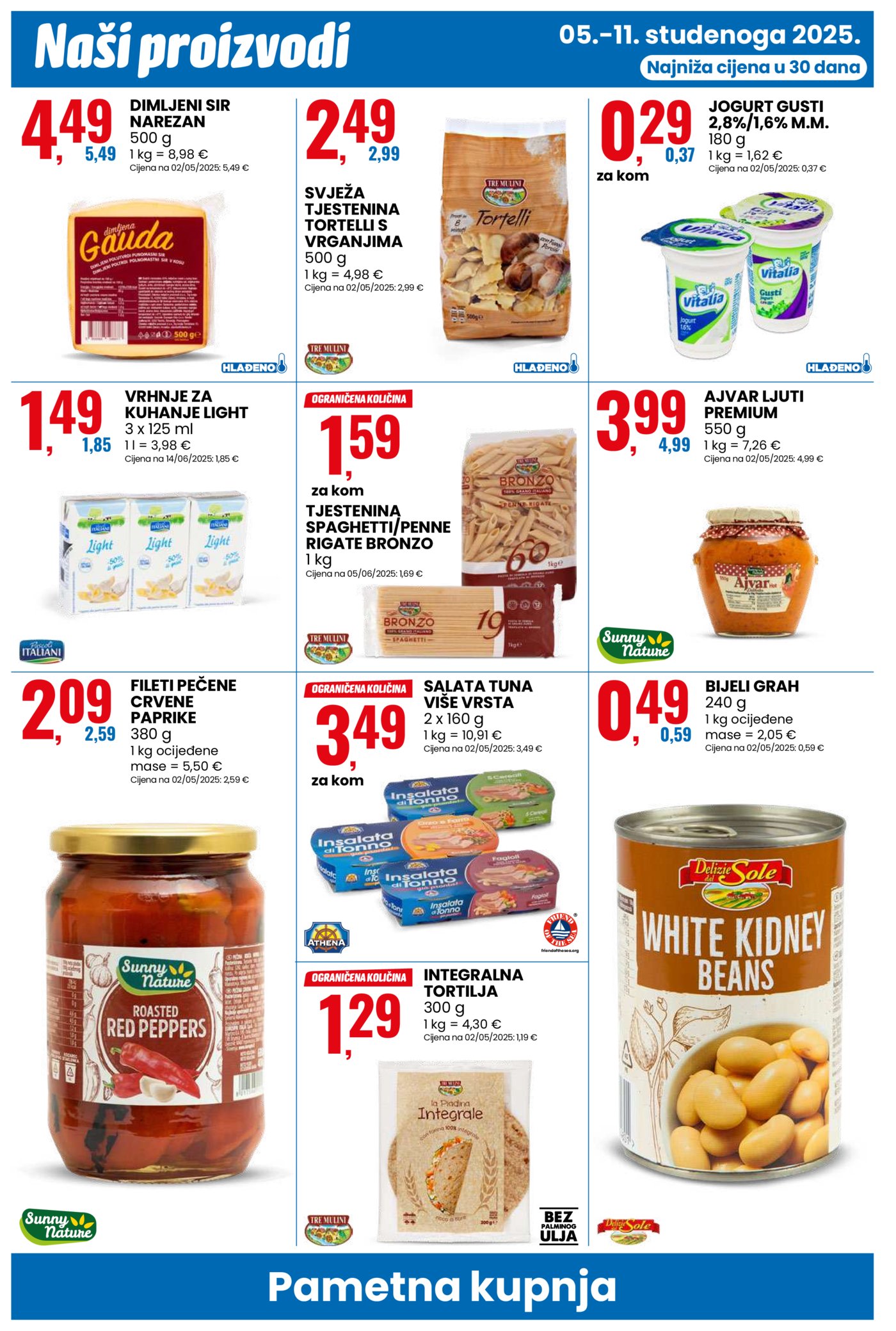 Eurospin katalog Pametna kupnja 05.11. - 11.11.2025.