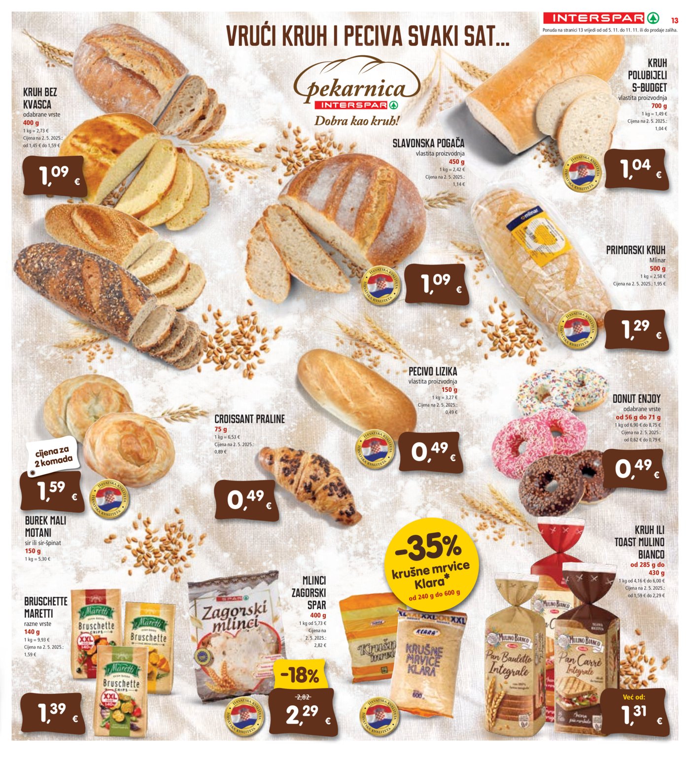 INTERSPAR katalog Akcija 05.11.-11.11.2025.