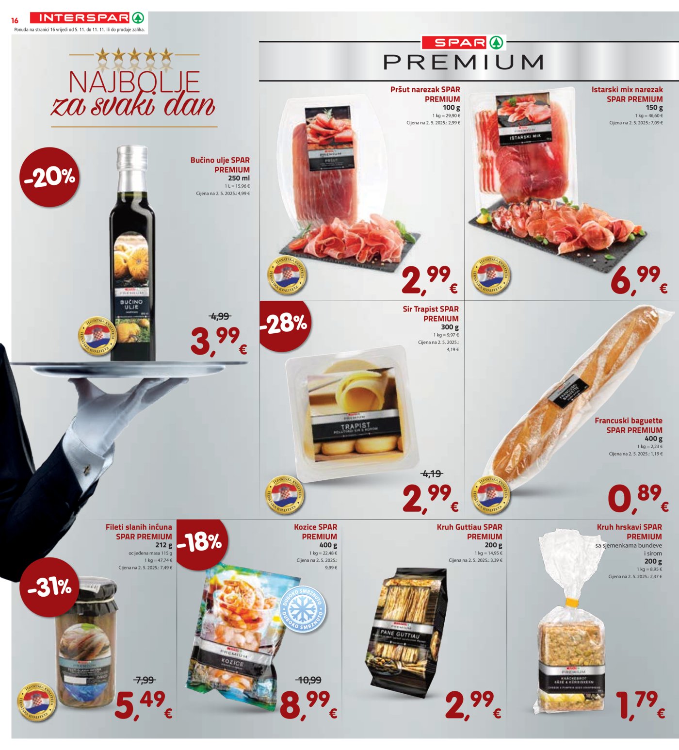 INTERSPAR katalog Akcija 05.11.-11.11.2025.