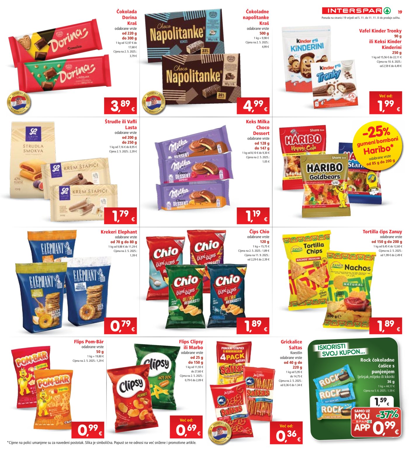 INTERSPAR katalog Akcija 05.11.-11.11.2025.