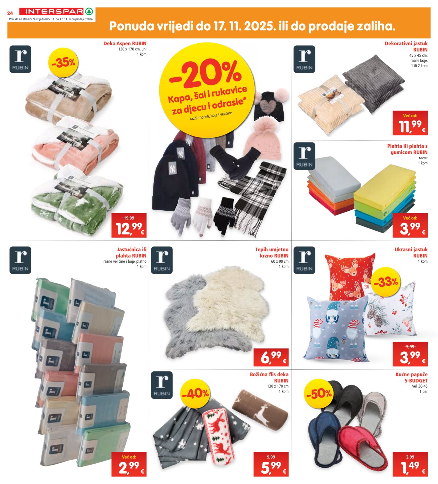 INTERSPAR katalog Akcija 05.11.-11.11.2025.