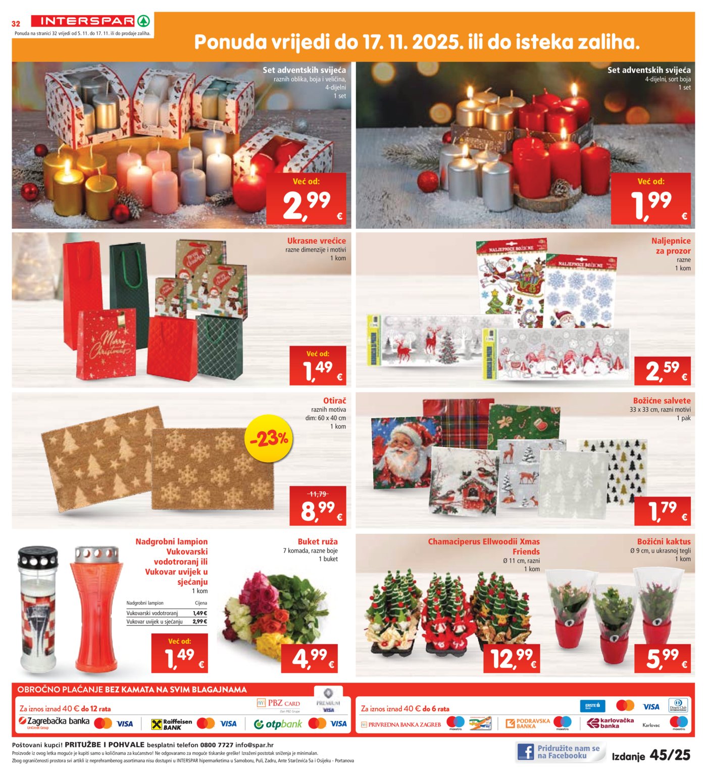 INTERSPAR katalog Akcija 05.11.-11.11.2025.
