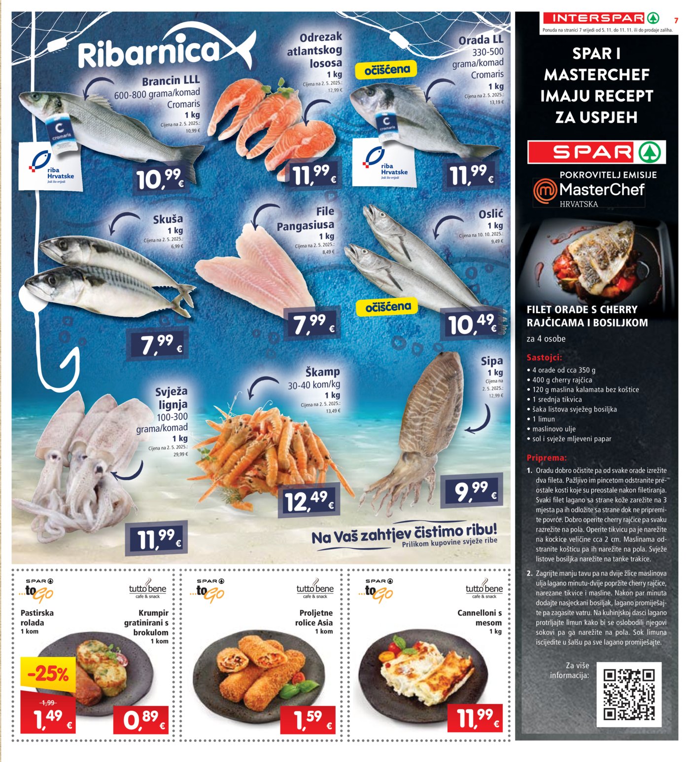 INTERSPAR katalog Akcija 05.11.-11.11.2025.