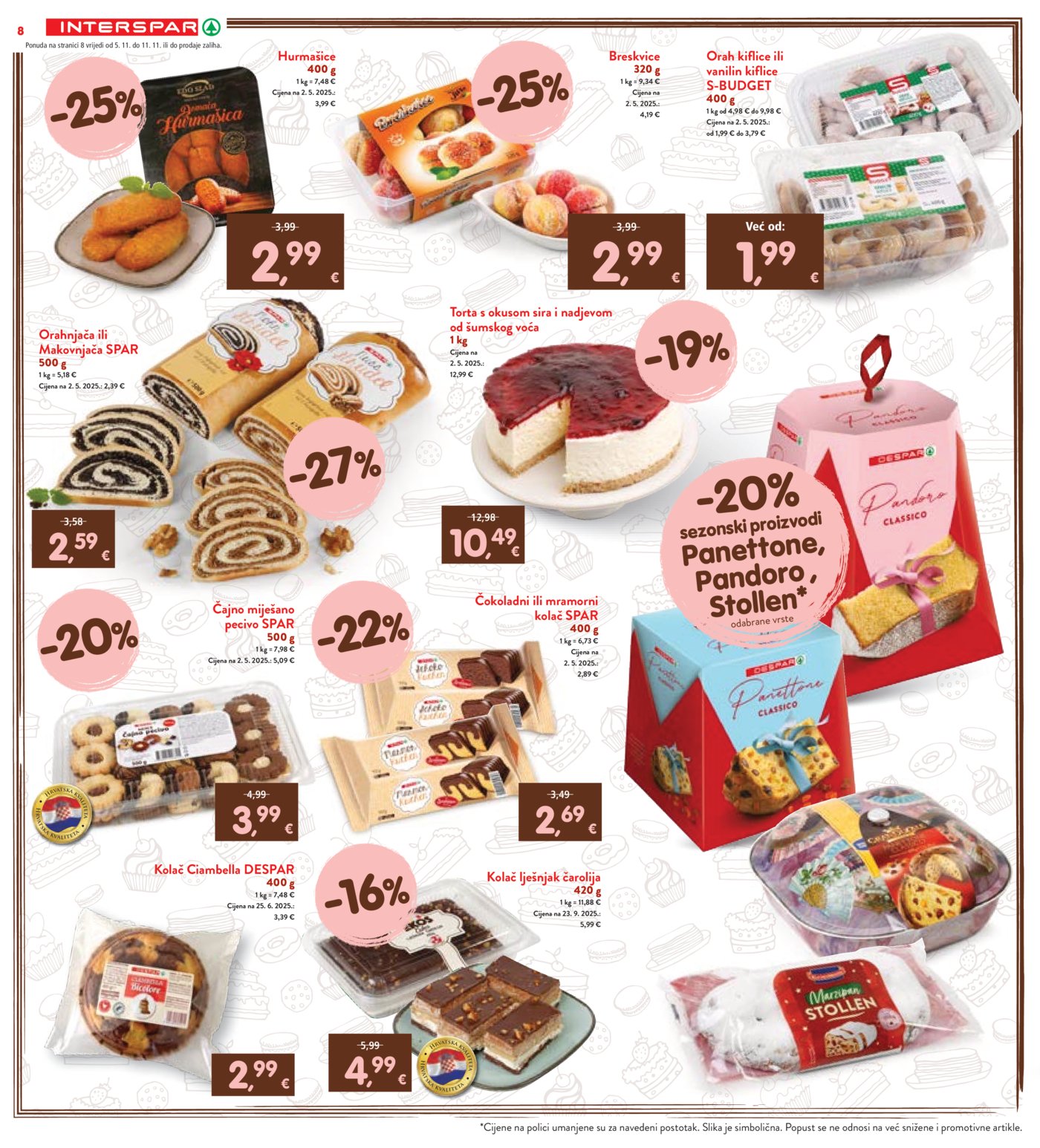 INTERSPAR katalog Akcija 05.11.-11.11.2025.