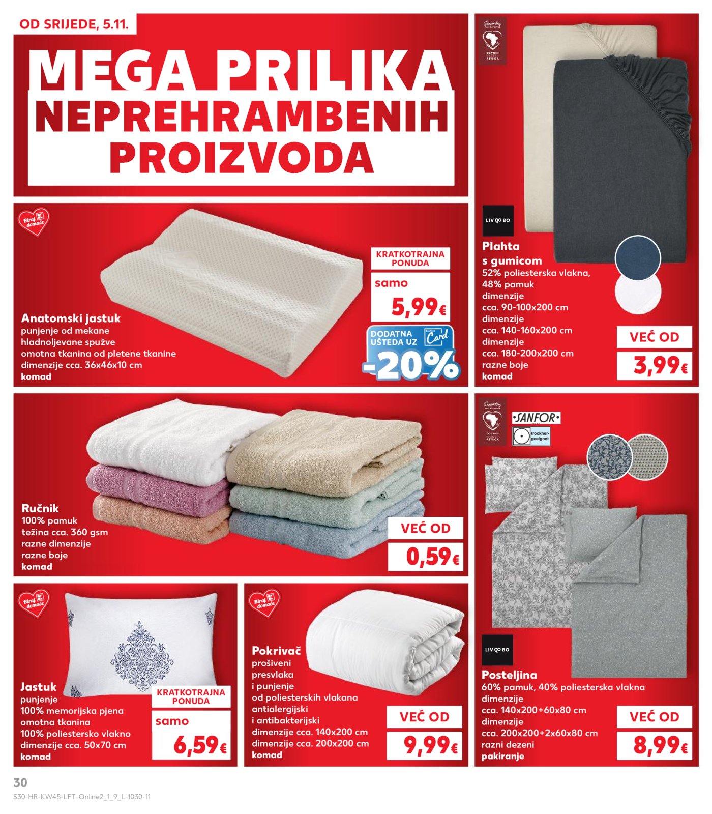 Kaufland katalog Akcija 05.11.-11.11.2025. Ka, Ri, Si