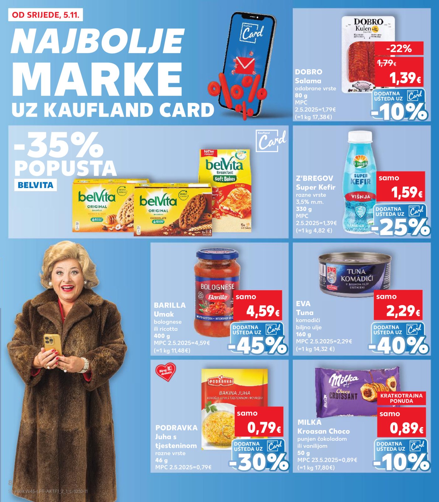 Kaufland katalog Akcija 05.11.-11.11.2025. Ka, Ri, Si