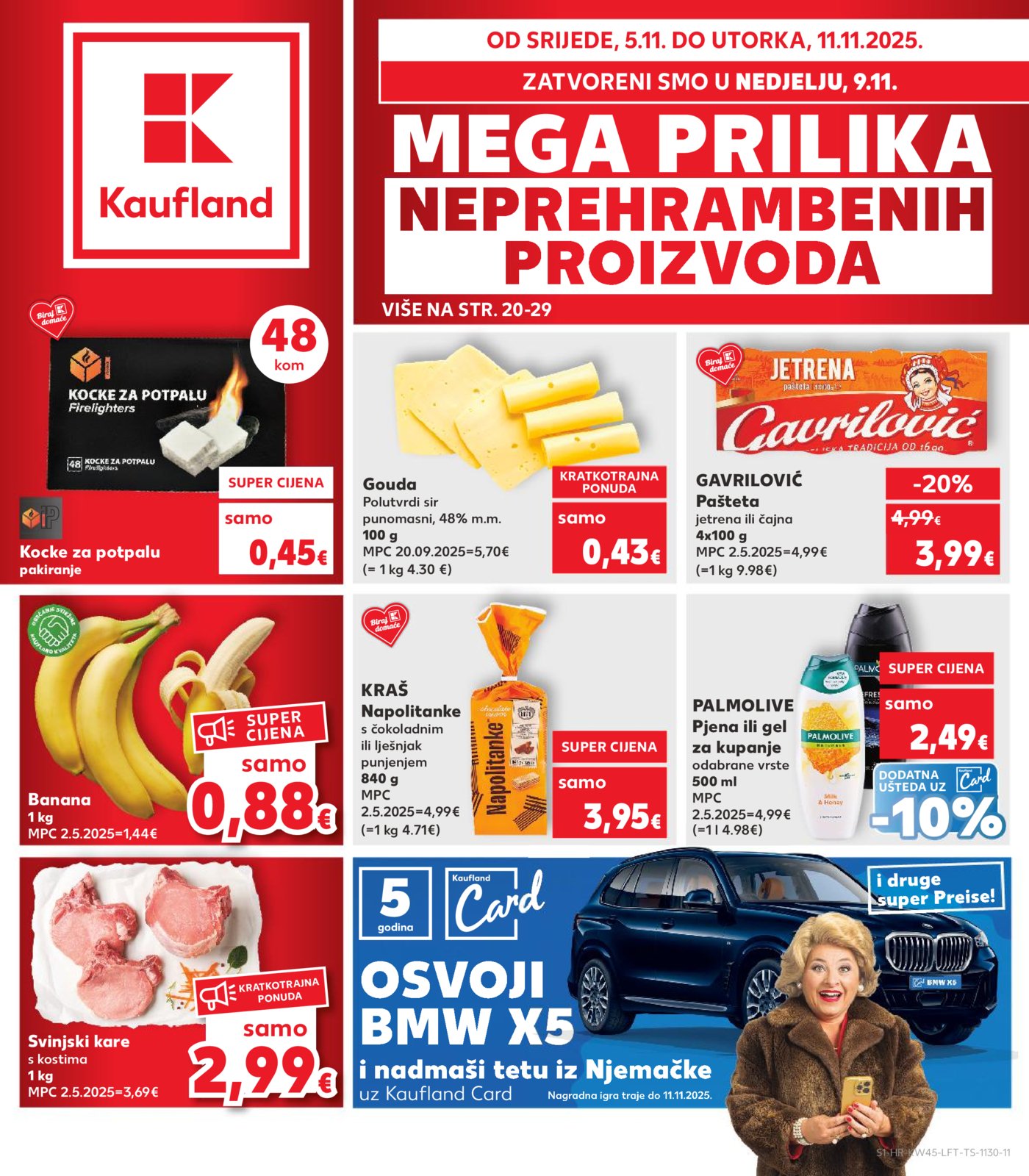 Kaufland katalog Akcija 05.11.-11.11.2025. Odabrane poslovnice