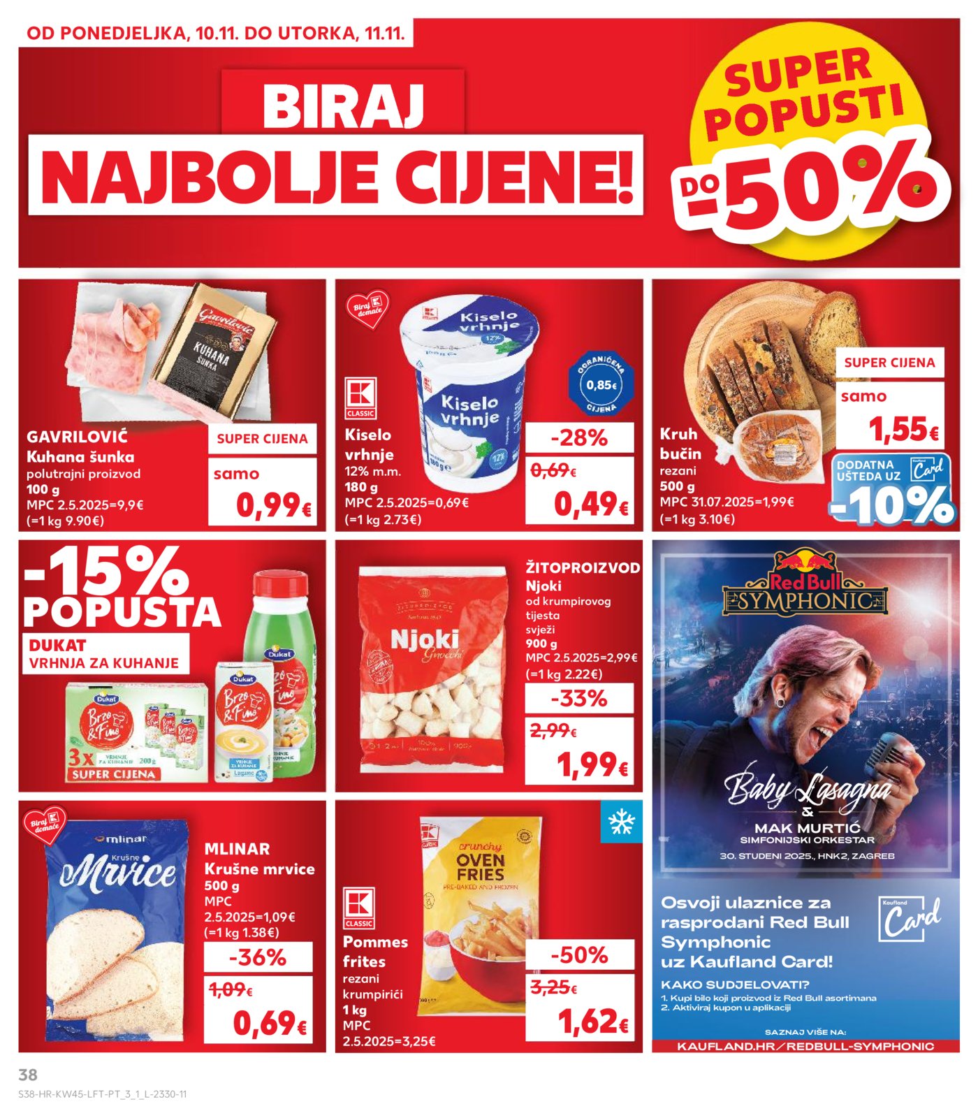Kaufland katalog Akcija 05.11.-11.11.2025. Vž, Vt, Bj