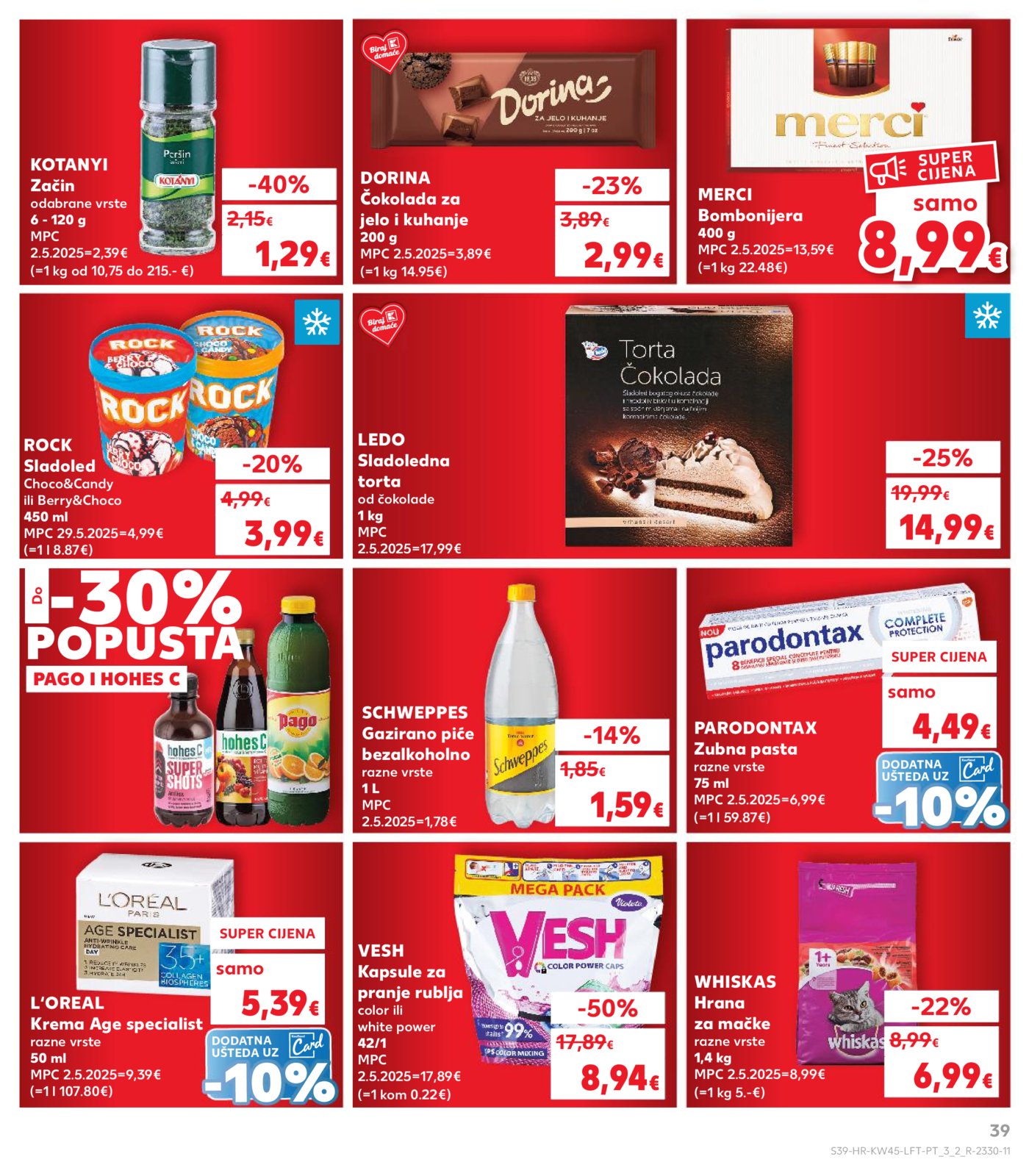 Kaufland katalog Akcija 05.11.-11.11.2025. Vž, Vt, Bj