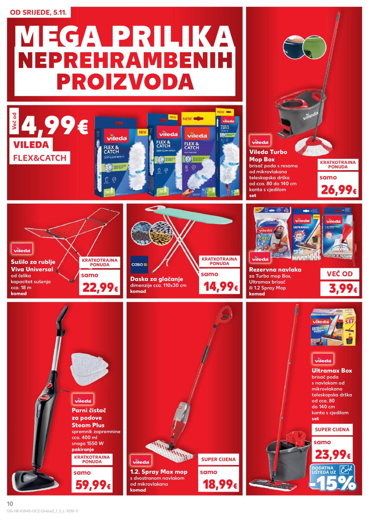 Kaufland katalog Neprehrambenih proizvoda 05.11.-11.11.2025.