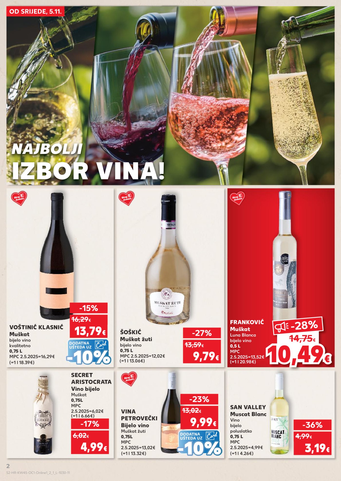 Kaufland Robne marke katalog 05.11.-11.11.2025.