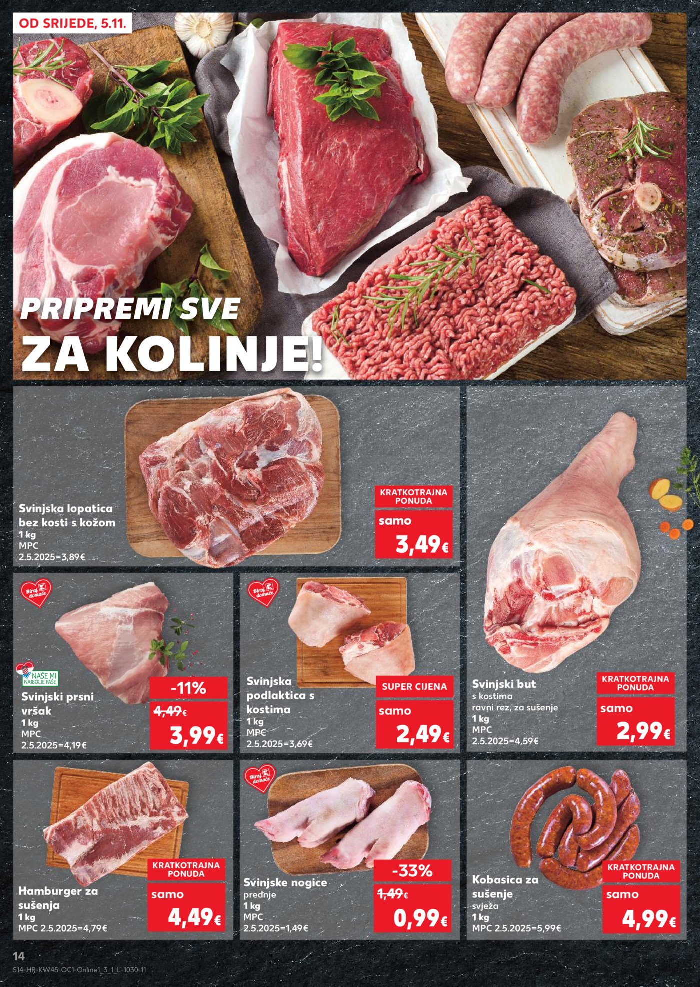 Kaufland Robne marke katalog 05.11.-11.11.2025.