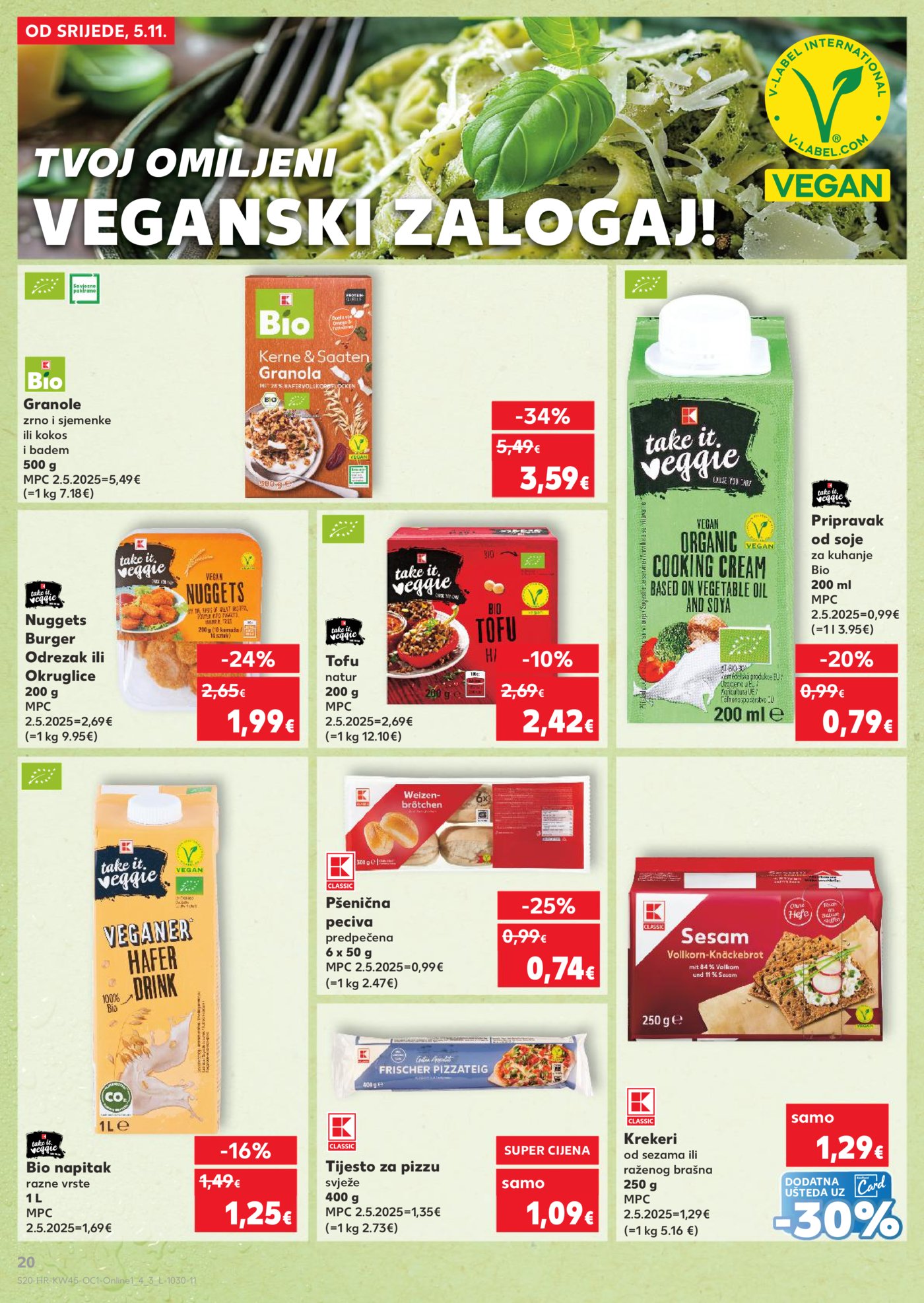 Kaufland Robne marke katalog 05.11.-11.11.2025.