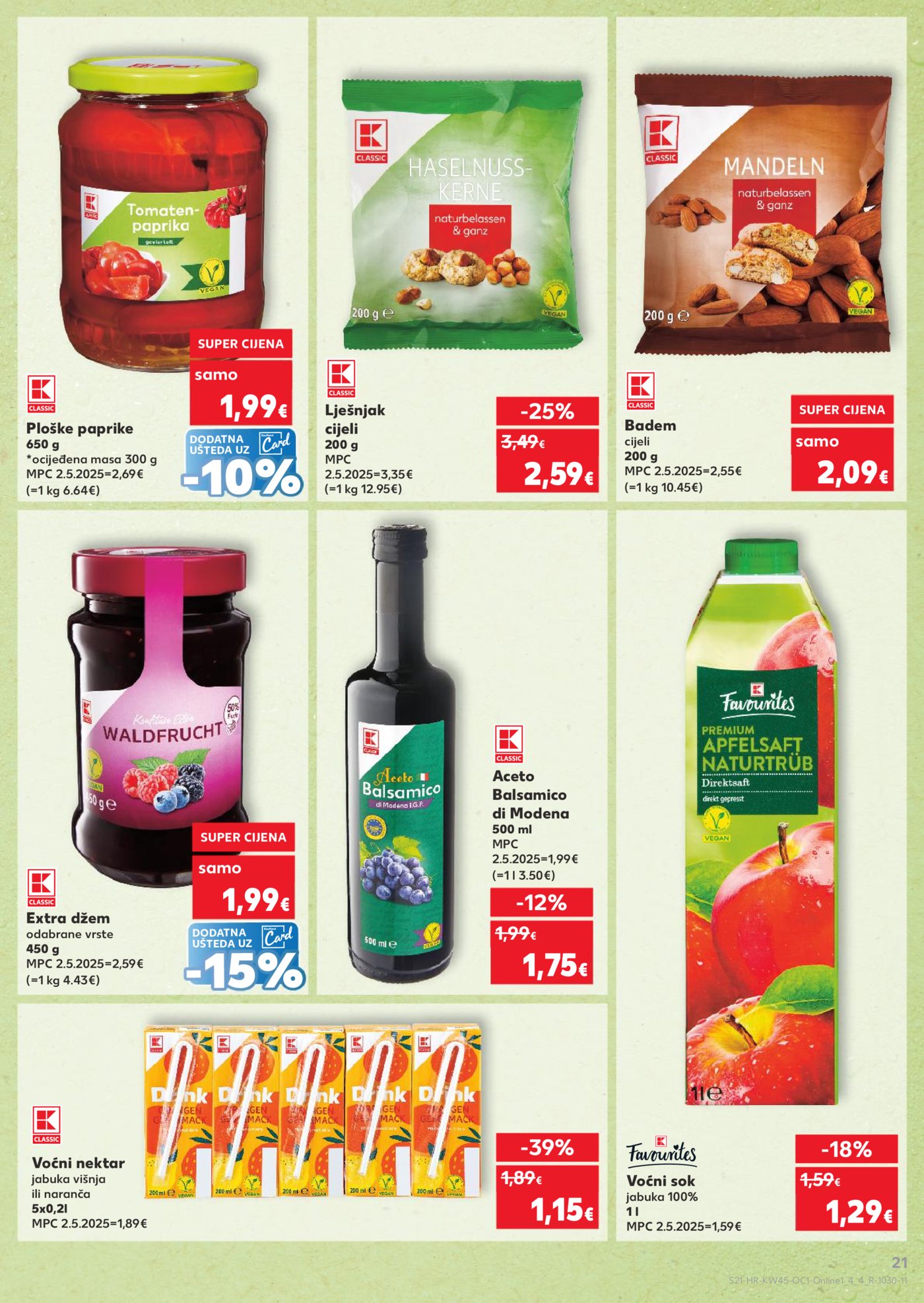 Kaufland Robne marke katalog 05.11.-11.11.2025.