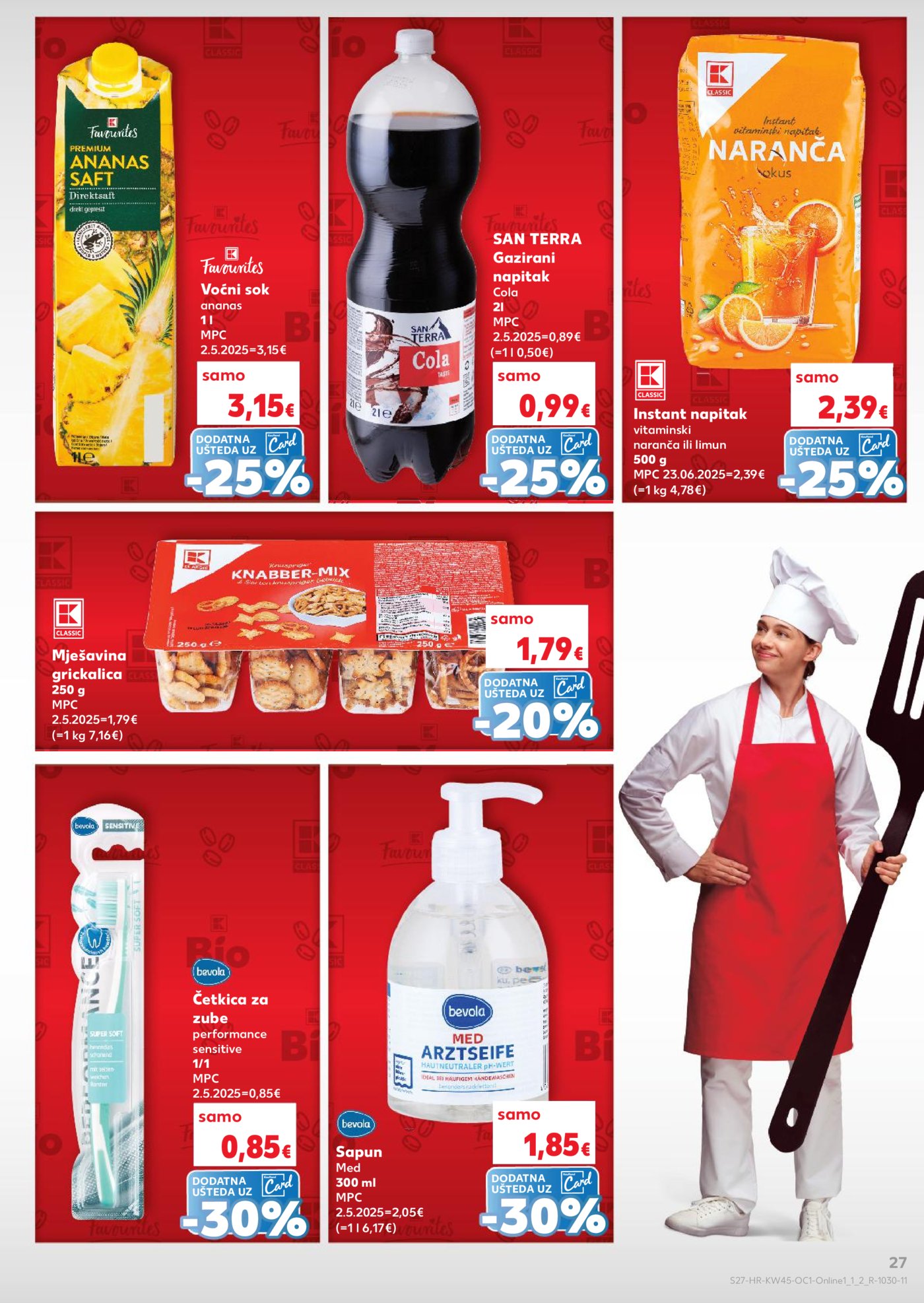Kaufland Robne marke katalog 05.11.-11.11.2025.
