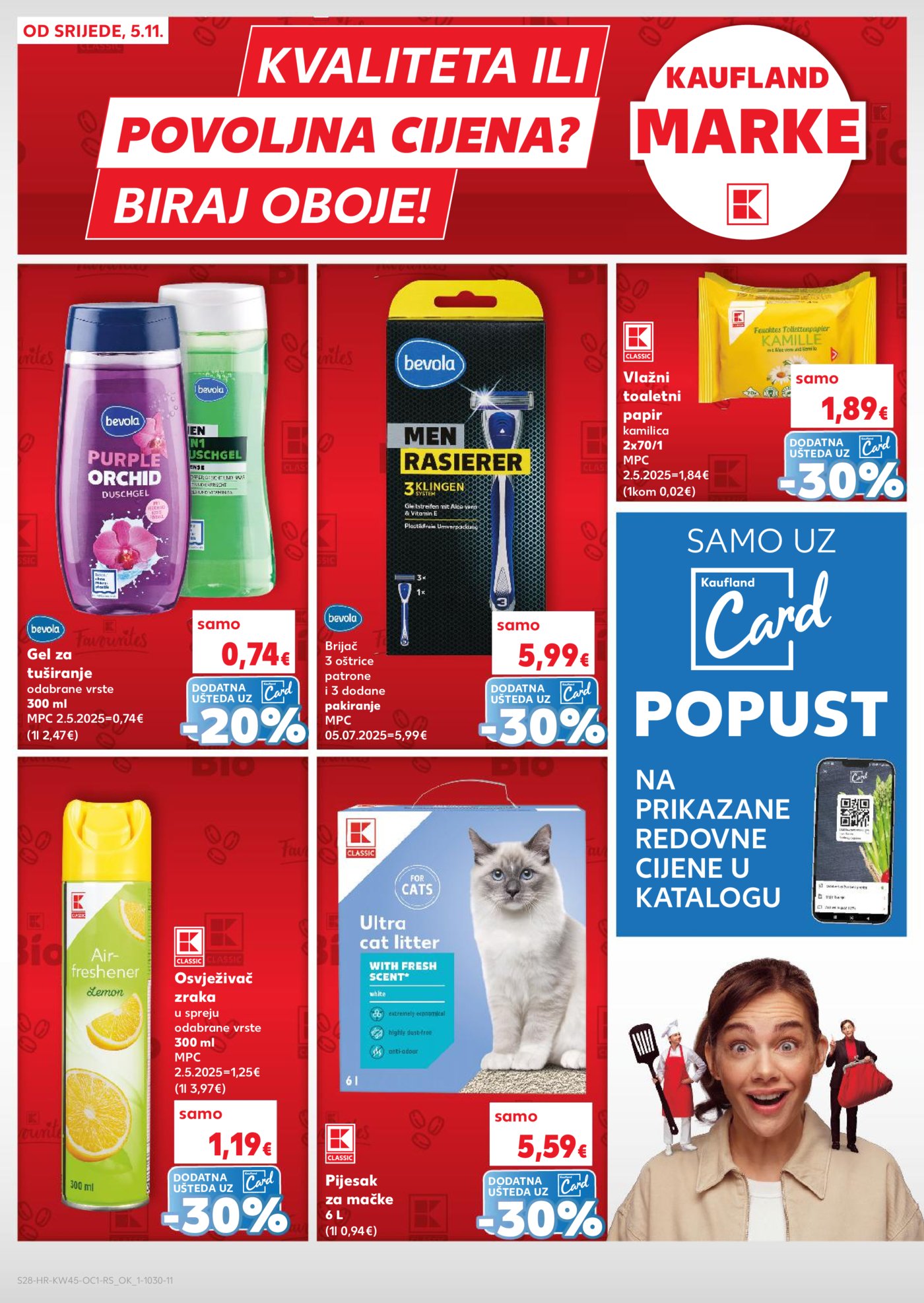 Kaufland Robne marke katalog 05.11.-11.11.2025.