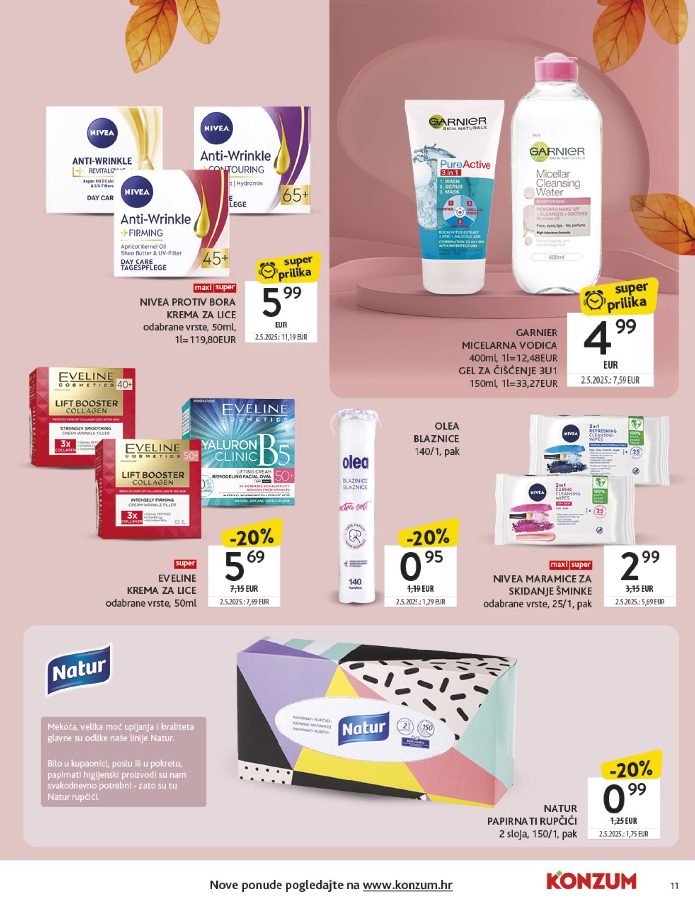 Konzum katalog Akcija 04.11. - 17.11.2025.