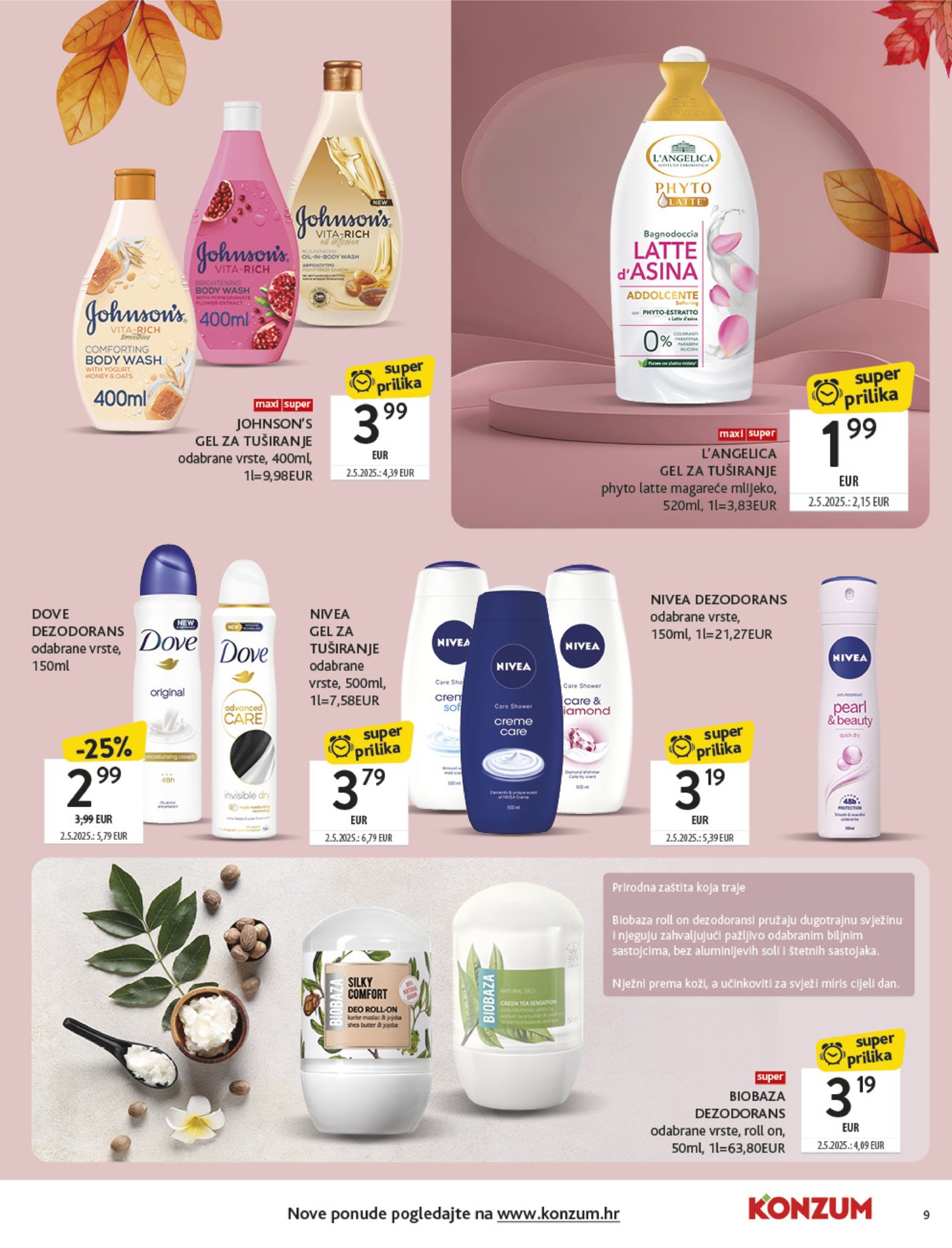 Konzum katalog Akcija 04.11. - 17.11.2025.