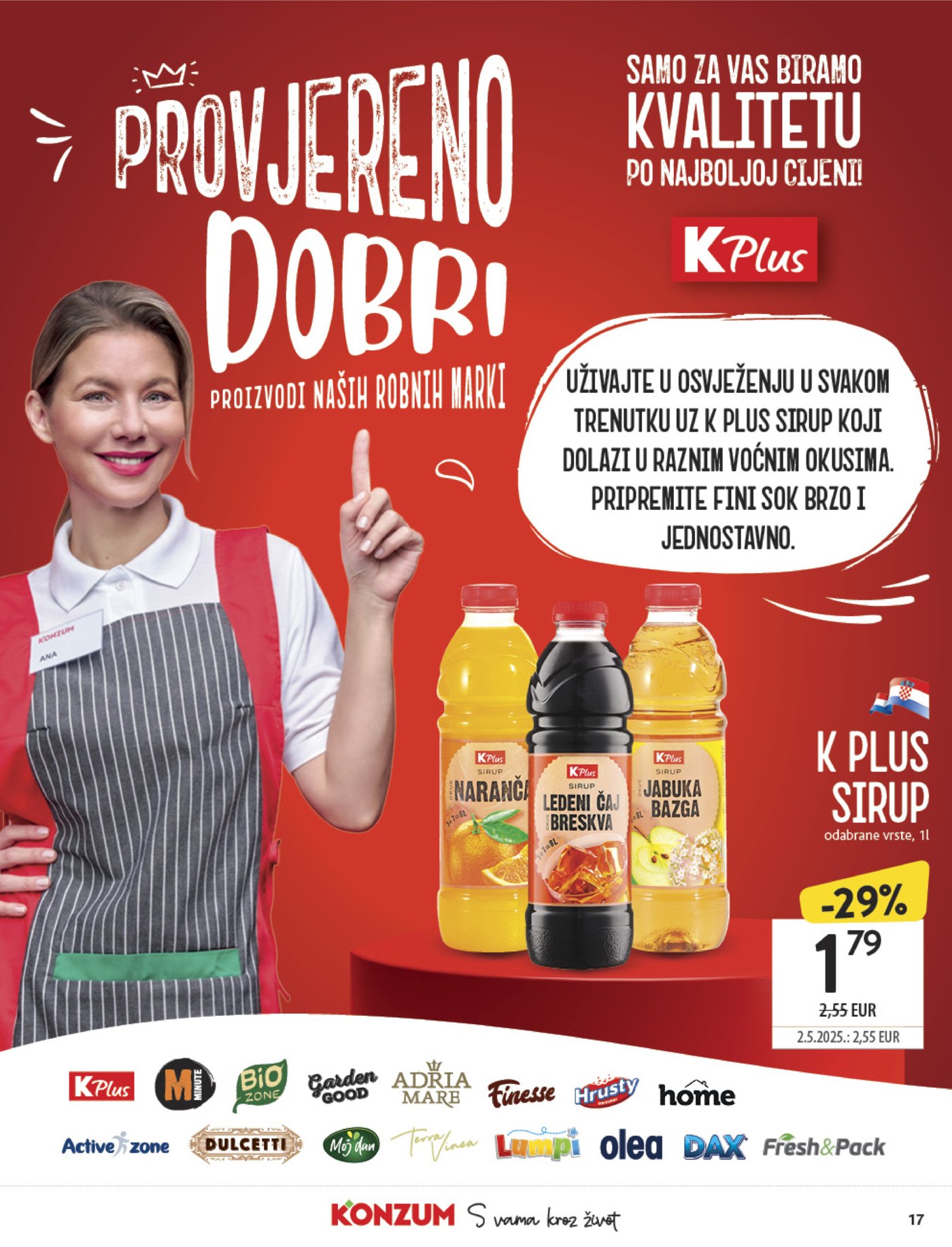Konzum katalog Akcija 05.11. - 11.11.2025.