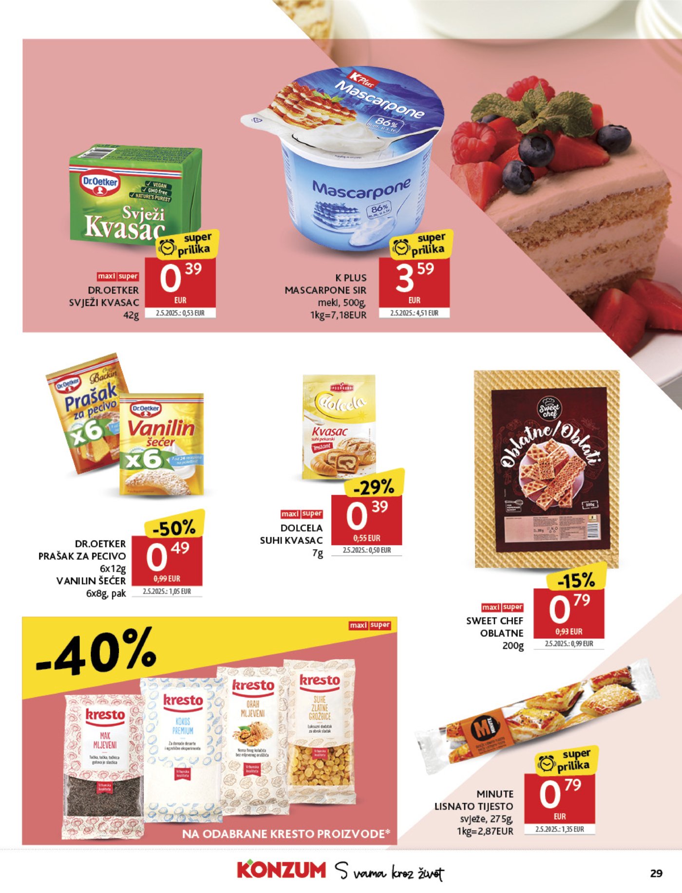 Konzum katalog Akcija 05.11. - 11.11.2025.