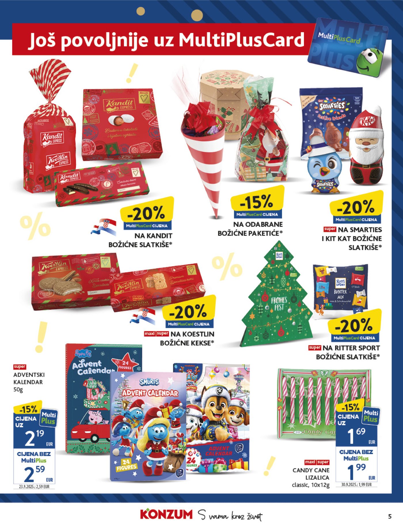 Konzum katalog Akcija 05.11. - 11.11.2025.