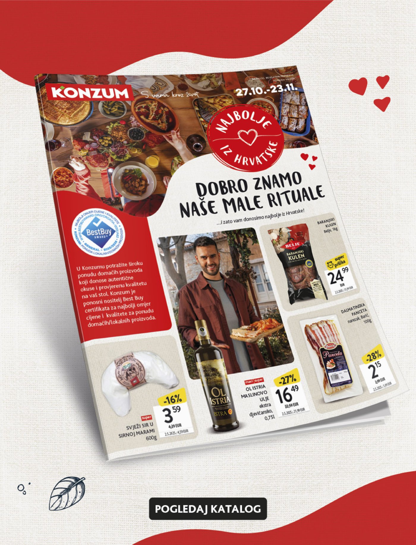 Konzum katalog Akcija 05.11. - 11.11.2025.