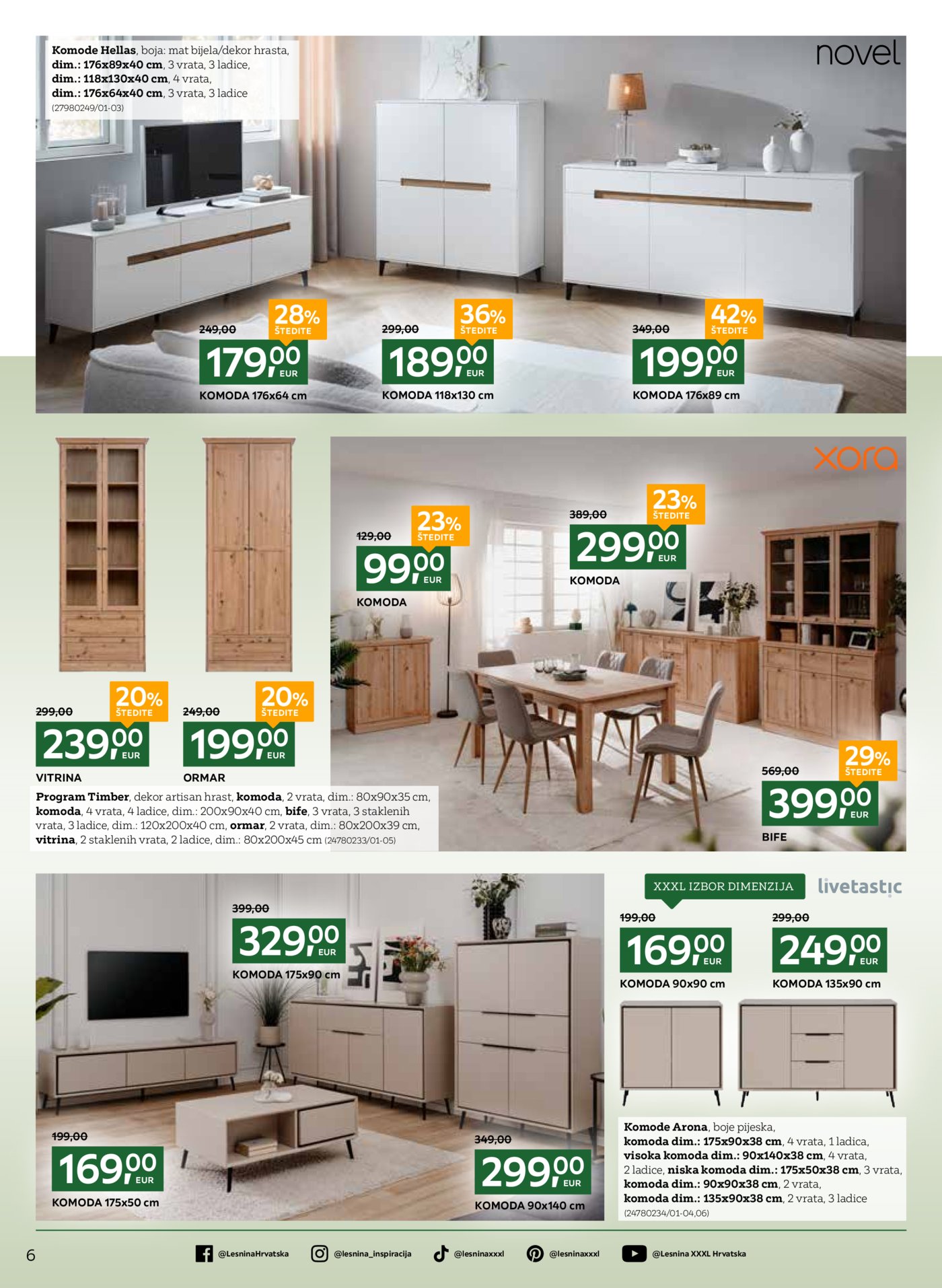 Lesnina katalog Blagovanje sa stilom 03.11.-10.11.2025.