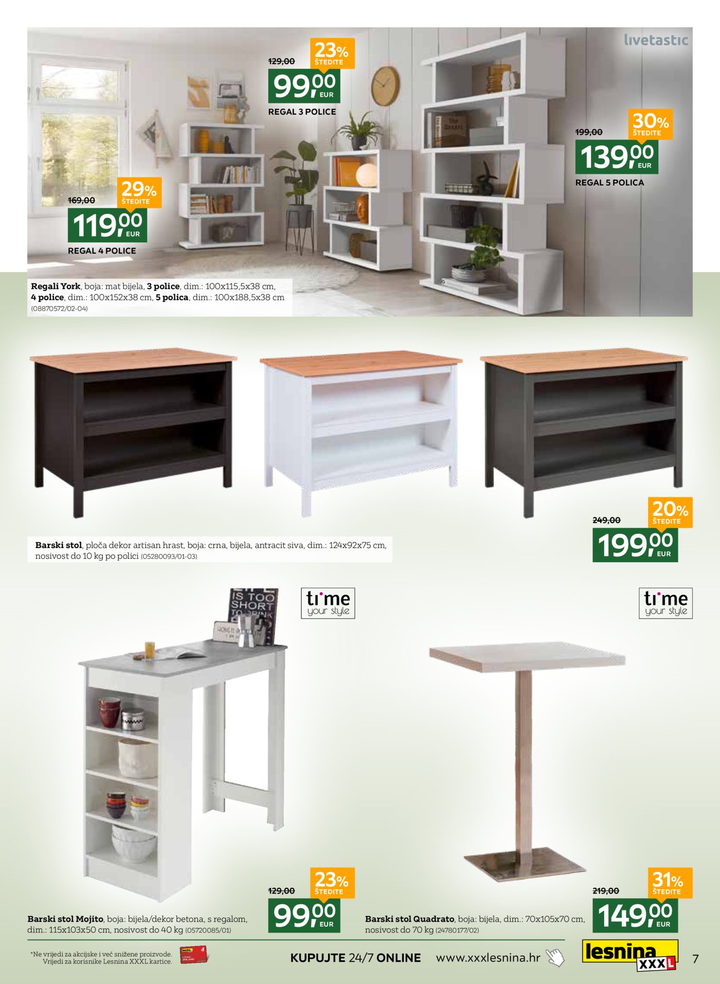 Lesnina katalog Blagovanje sa stilom 03.11.-10.11.2025.