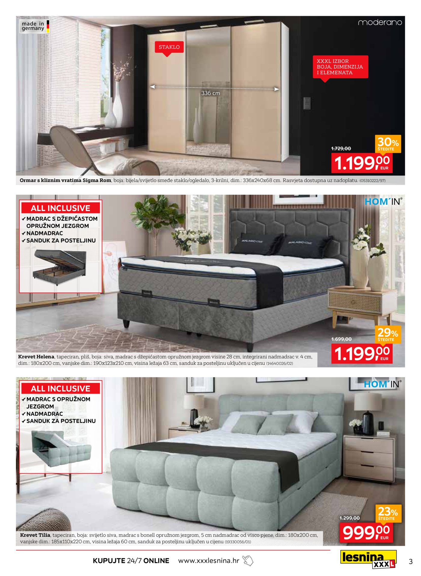 Lesnina katalog Oaza opuštanja 03.11.-20.11.2025.