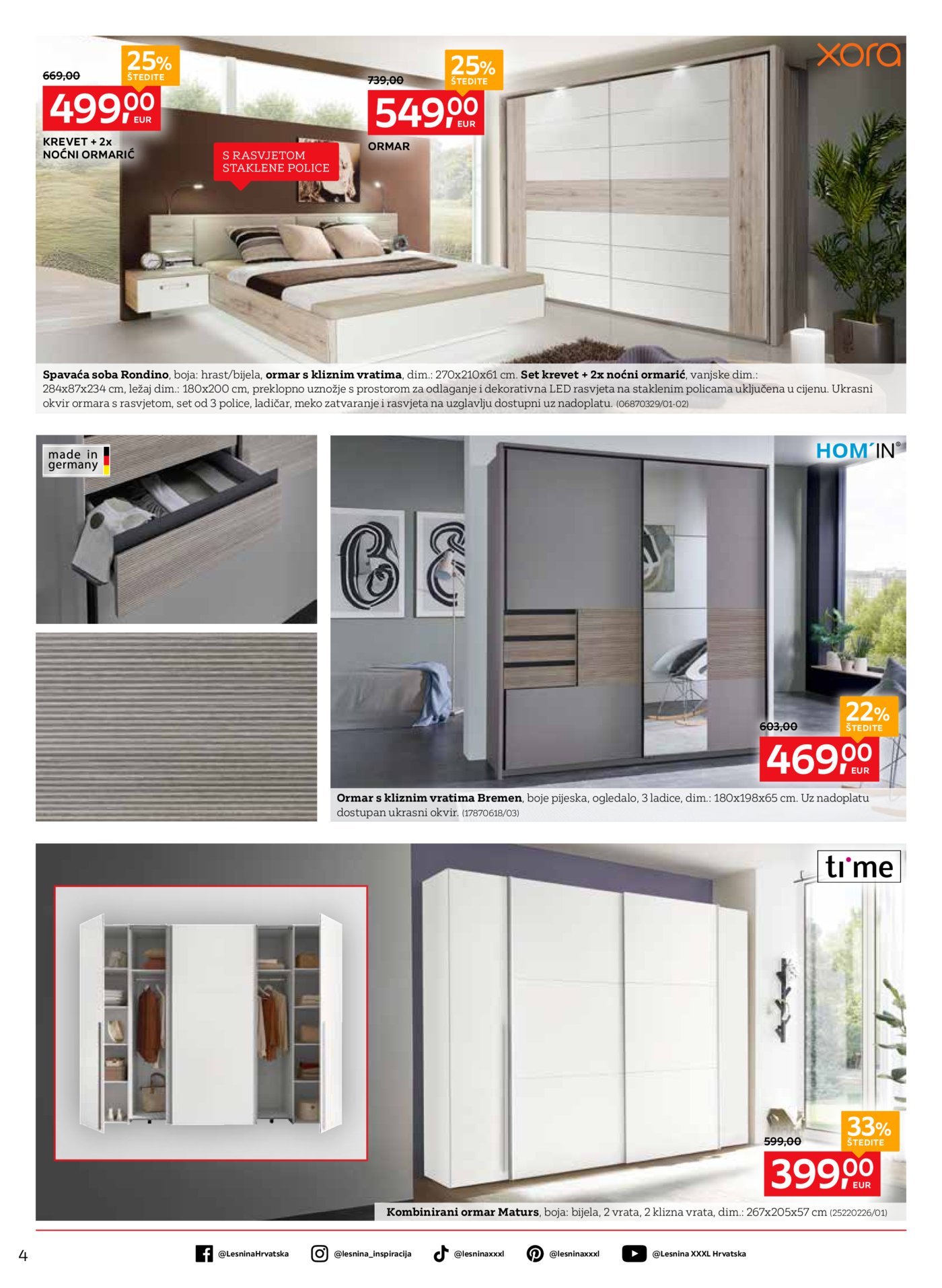 Lesnina katalog Oaza opuštanja 03.11.-20.11.2025.