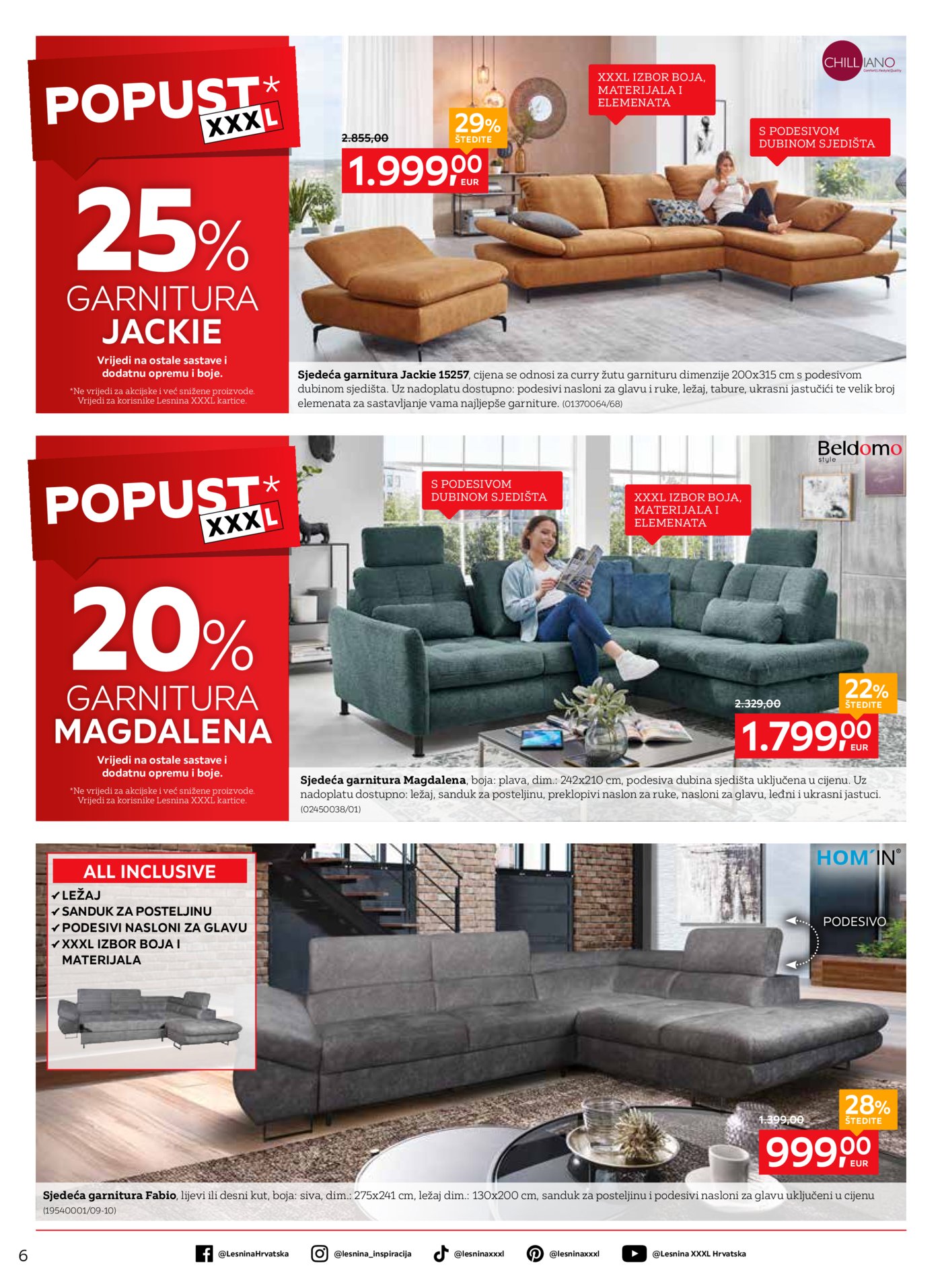 Lesnina katalog Oaza opuštanja 03.11.-20.11.2025.