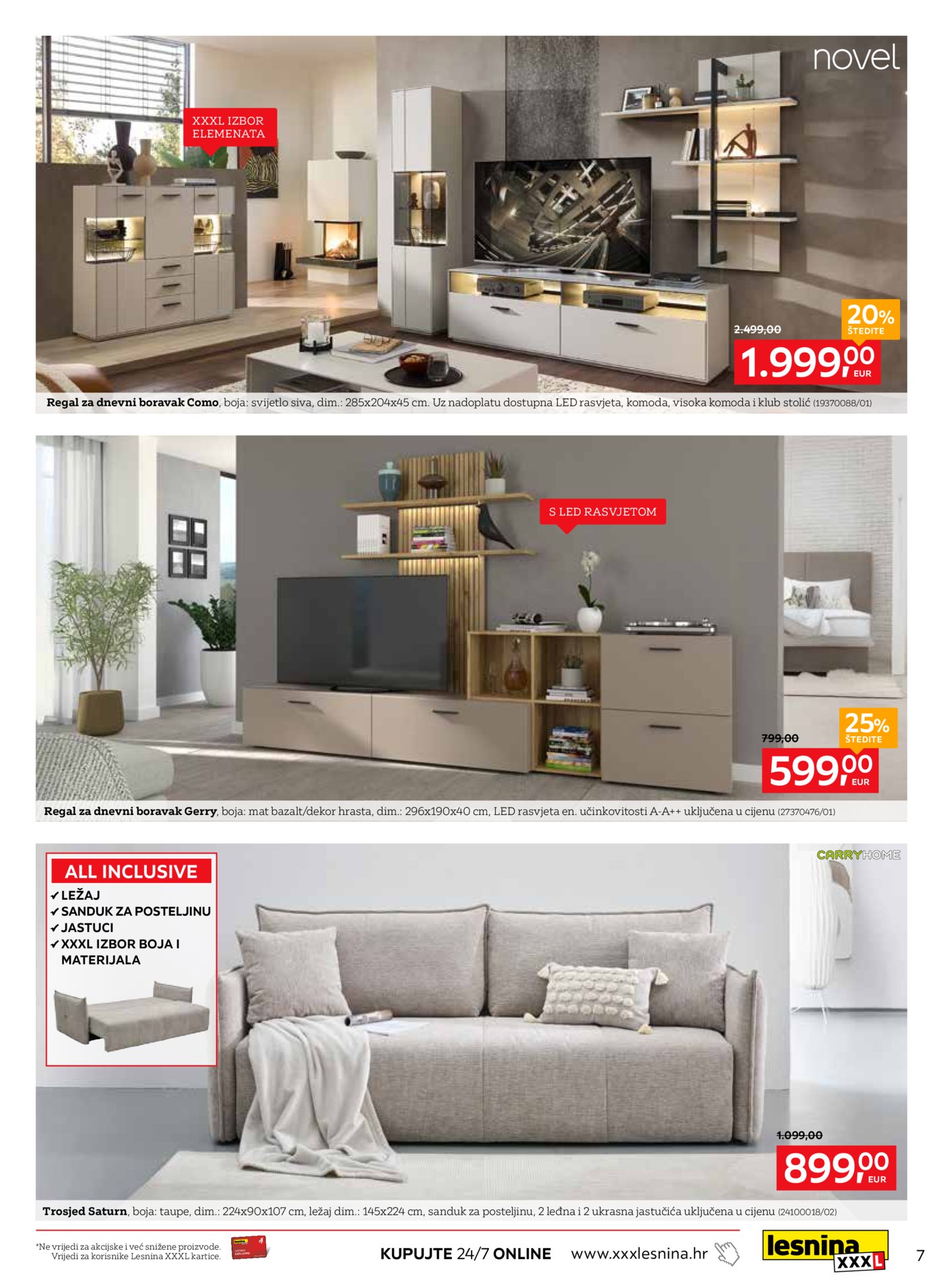 Lesnina katalog Oaza opuštanja 03.11.-20.11.2025.