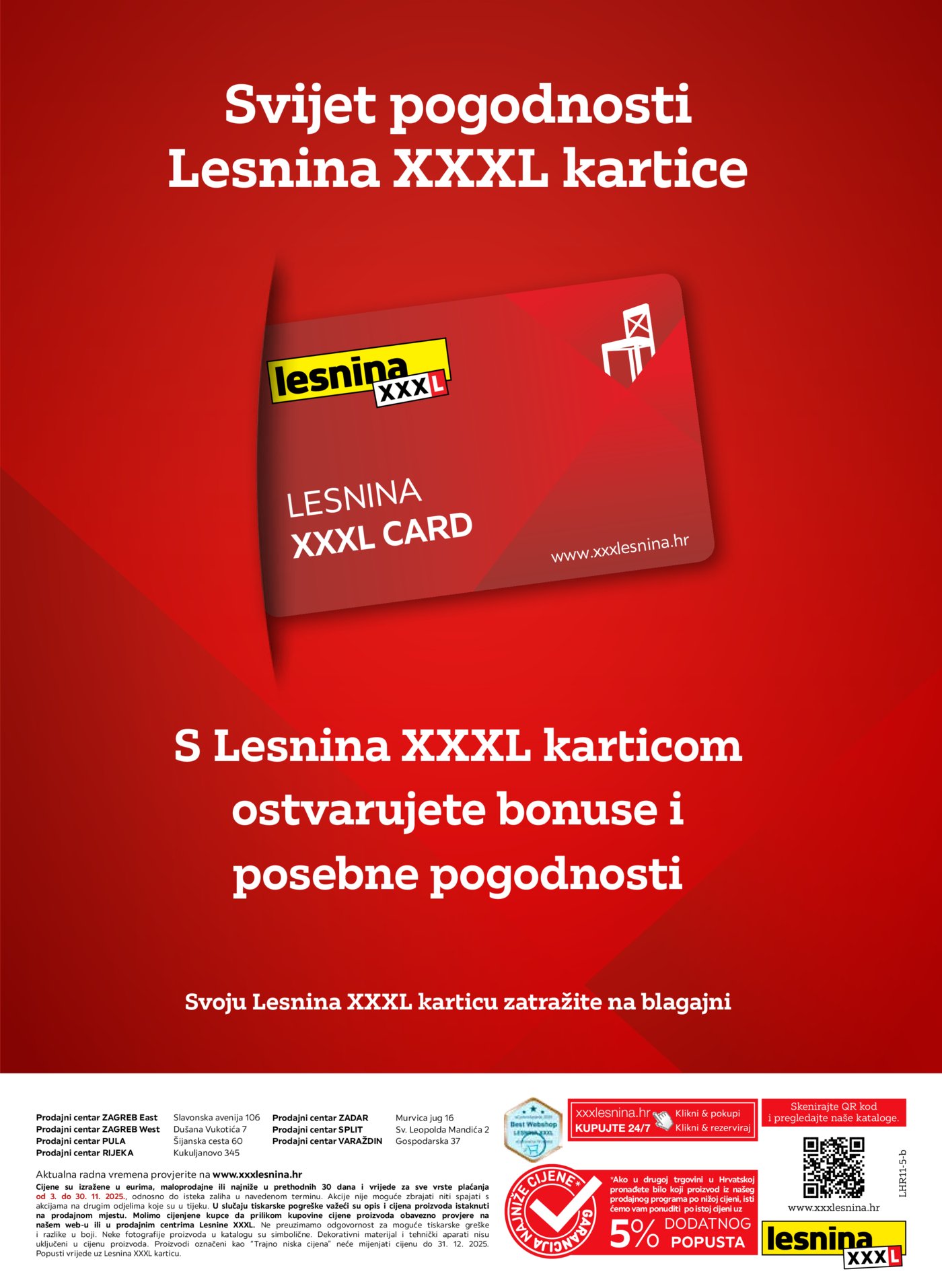 Lesnina katalog Snovi u krznu 03.11.-30.11.2025.