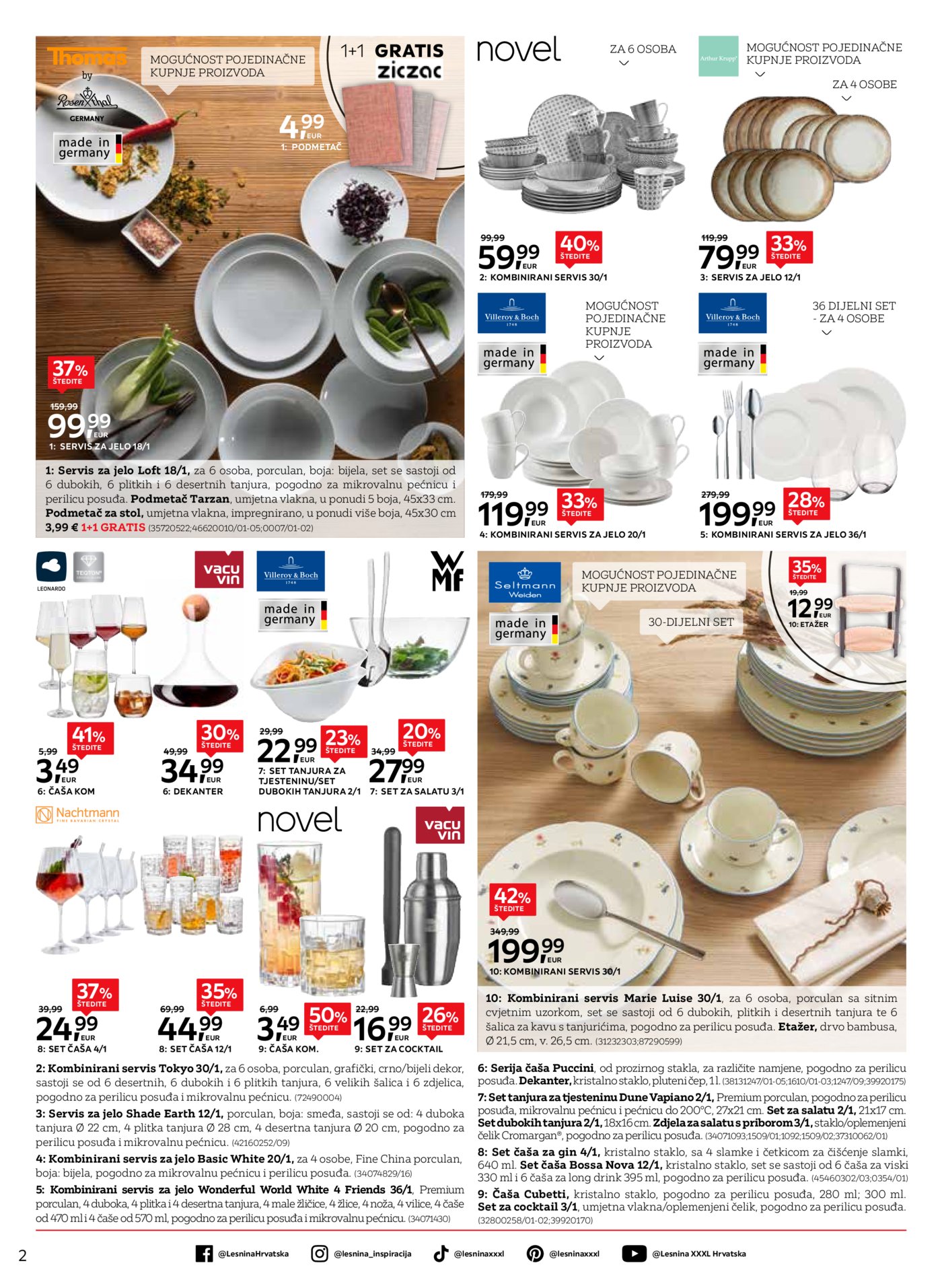 Lesnina katalog umijeće kuhanja 03.11.-20.11.2025.