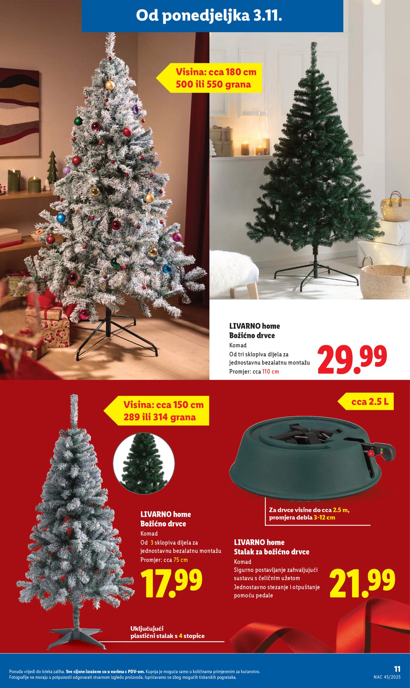 Lidl Božićni katalog 03.11. - 31.12.2025.