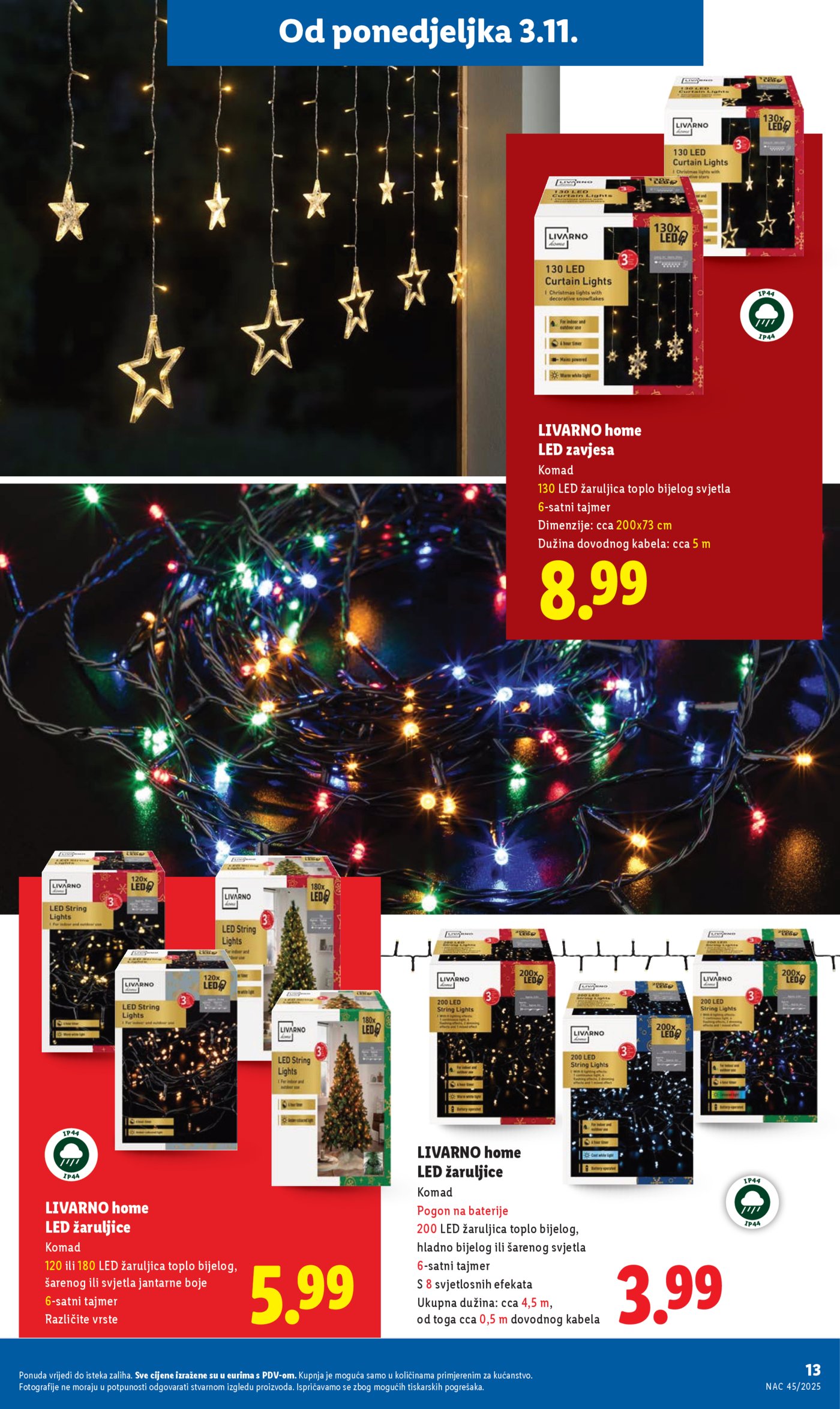 Lidl Božićni katalog 03.11. - 31.12.2025.