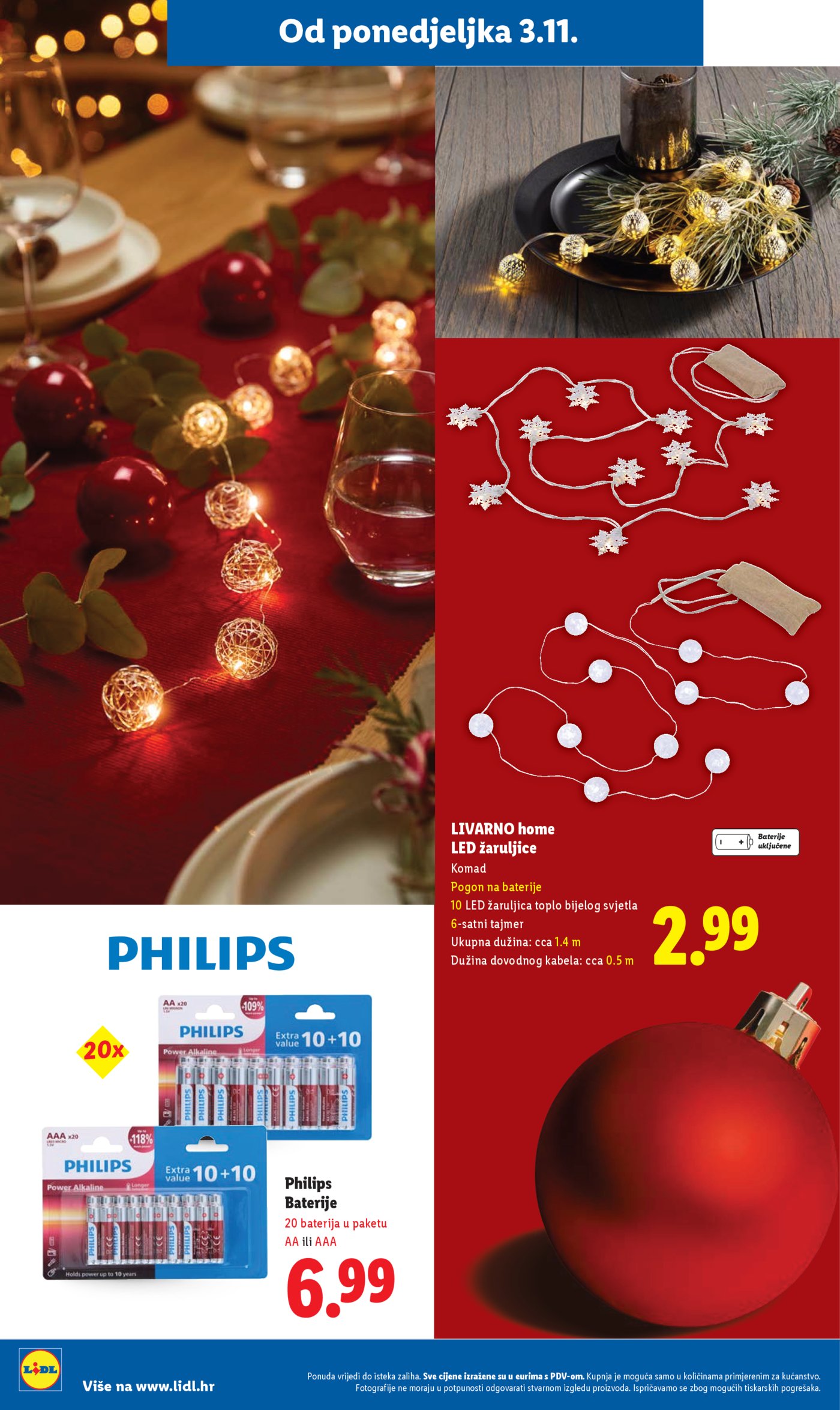 Lidl Božićni katalog 03.11. - 31.12.2025.