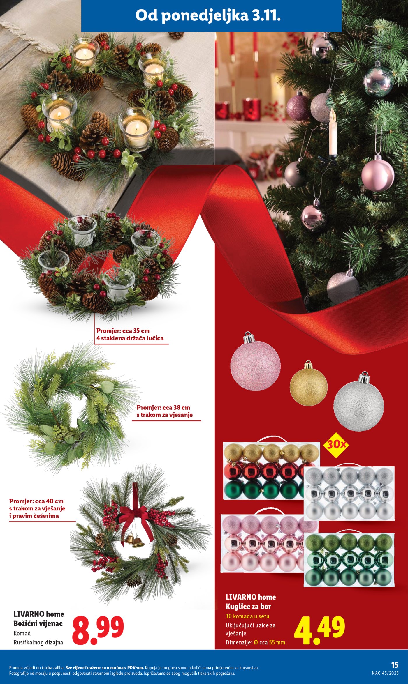 Lidl Božićni katalog 03.11. - 31.12.2025.