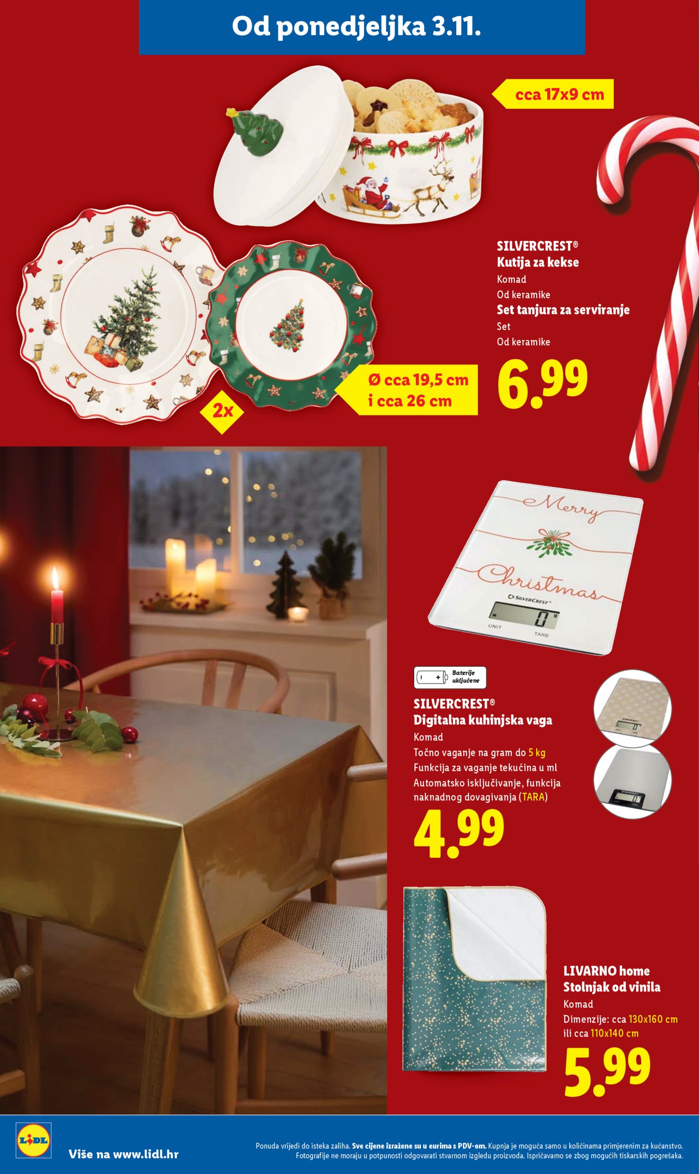 Lidl Božićni katalog 03.11. - 31.12.2025.