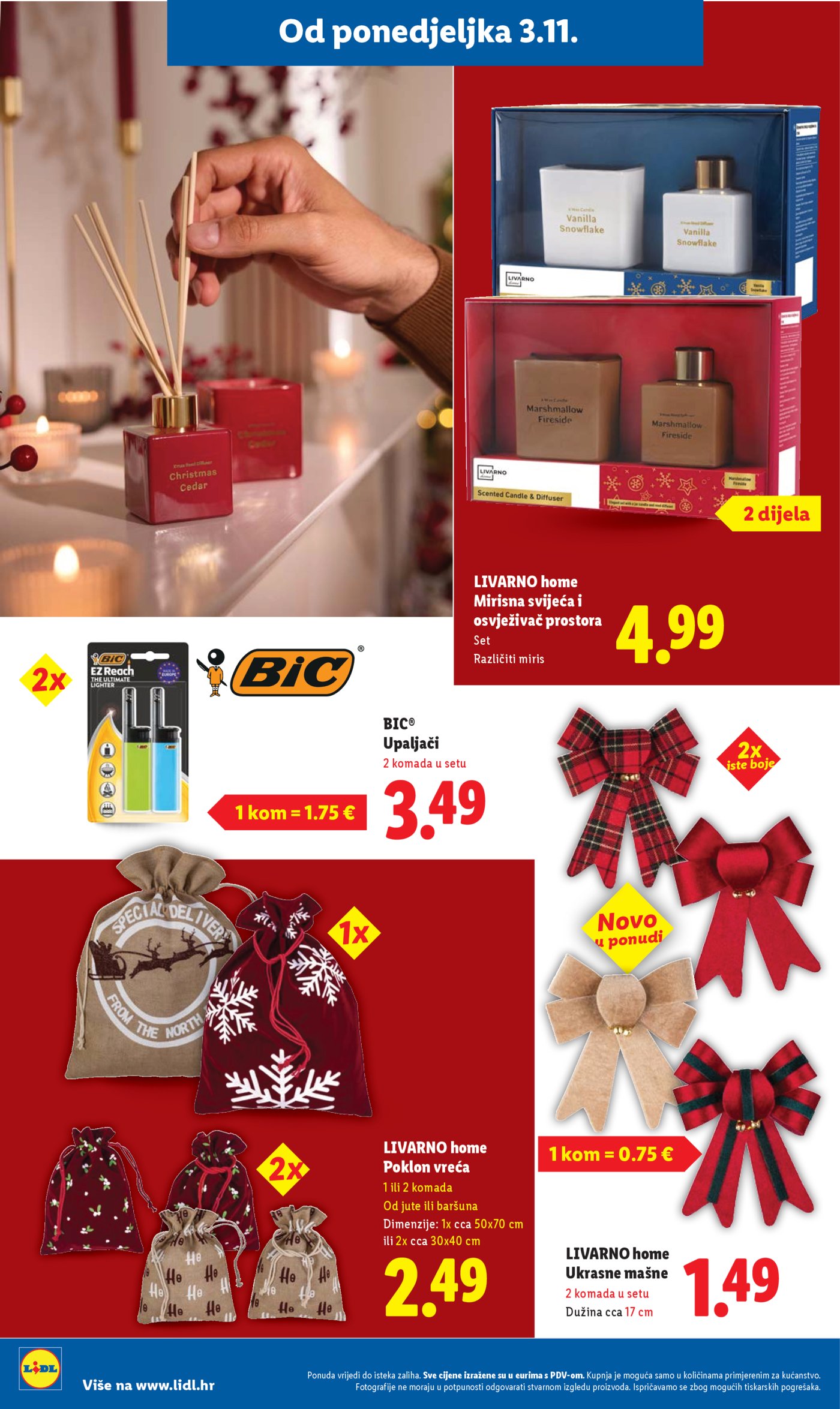 Lidl Božićni katalog 03.11. - 31.12.2025.