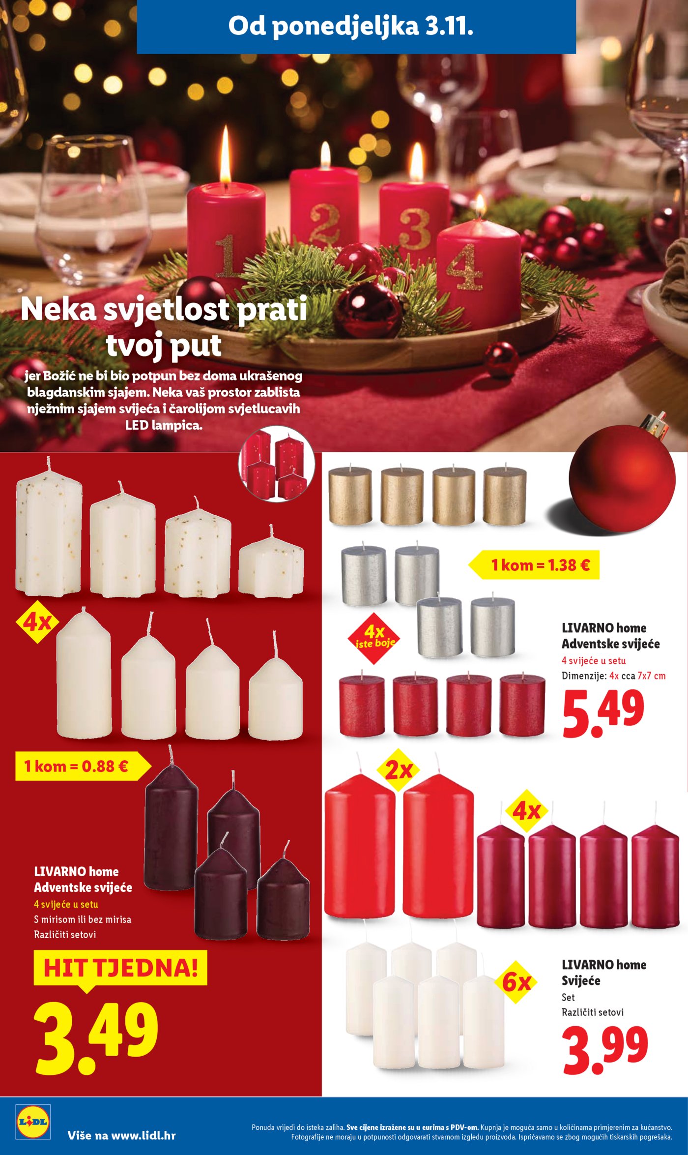Lidl Božićni katalog 03.11. - 31.12.2025.