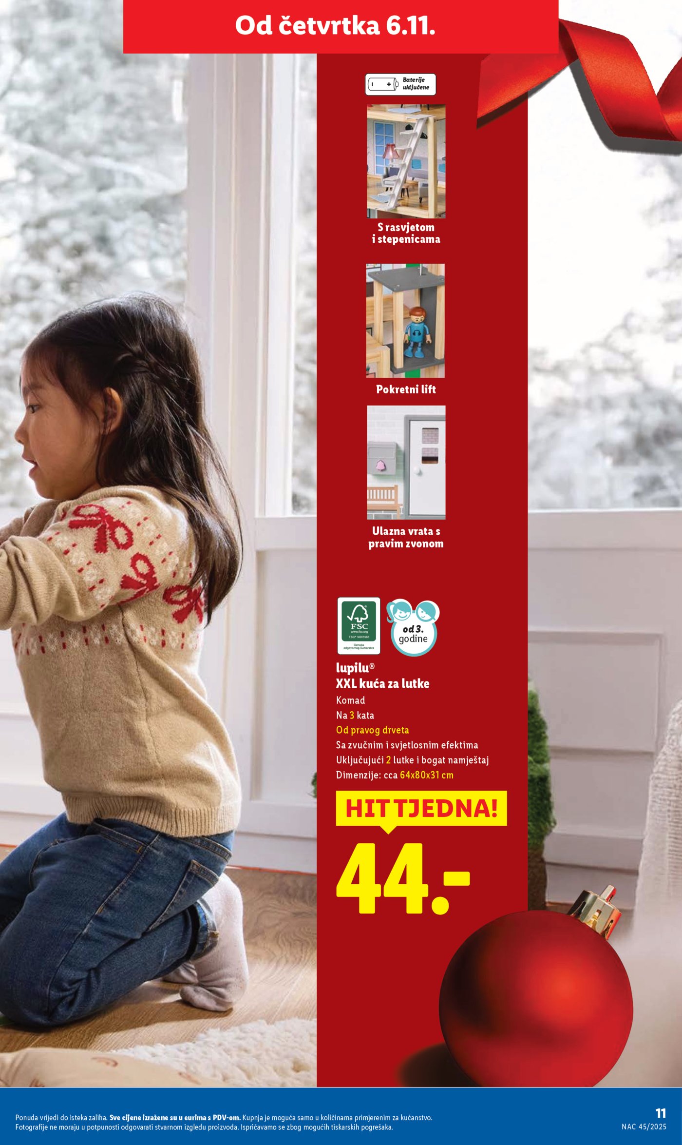 Lidl katalog Igračaka 06.11. - 31.12.2025.