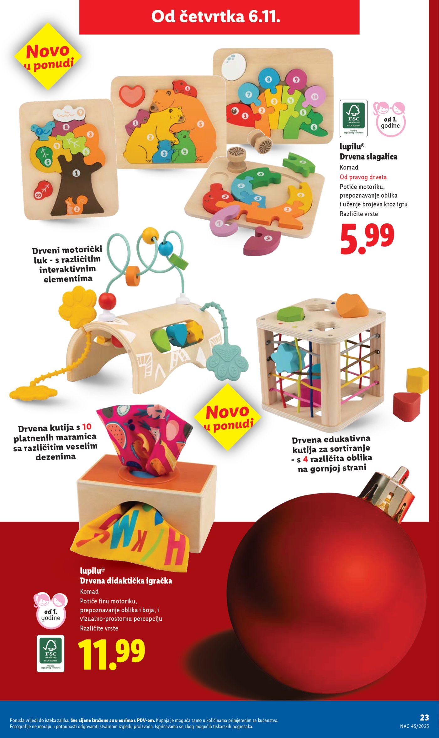 Lidl katalog Igračaka 06.11. - 31.12.2025.